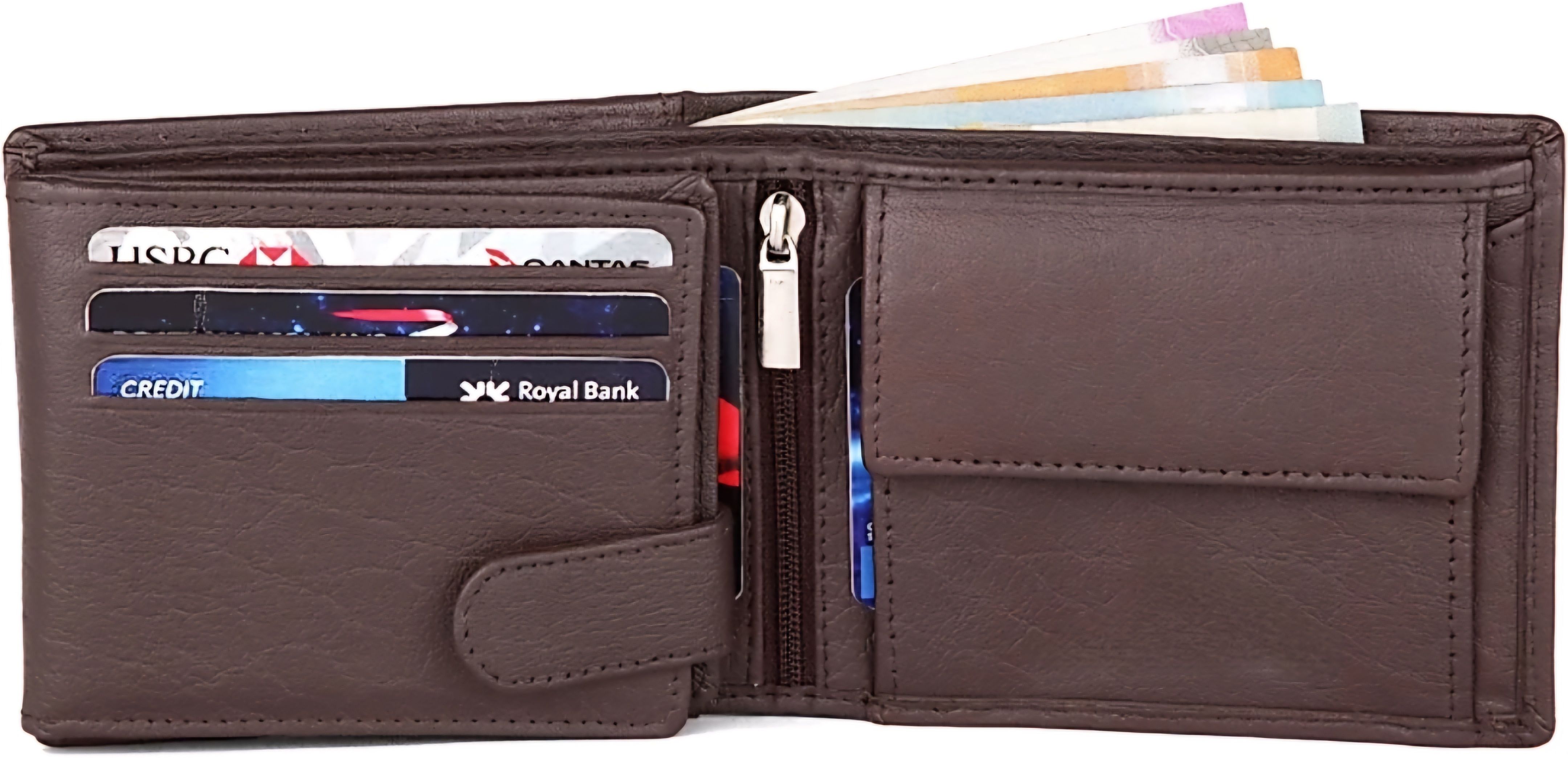 g & h Men Formal, Travel Brown Genuine Leather RFIDWallet-picture-39
