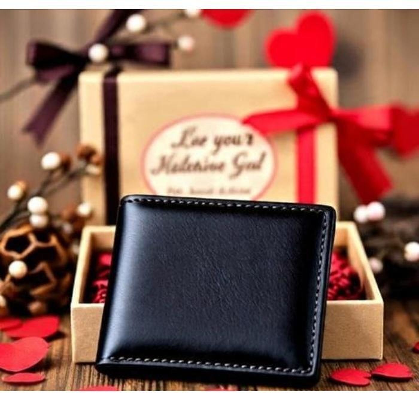 levohide Men Black Genuine Leather Wallet-picture-15