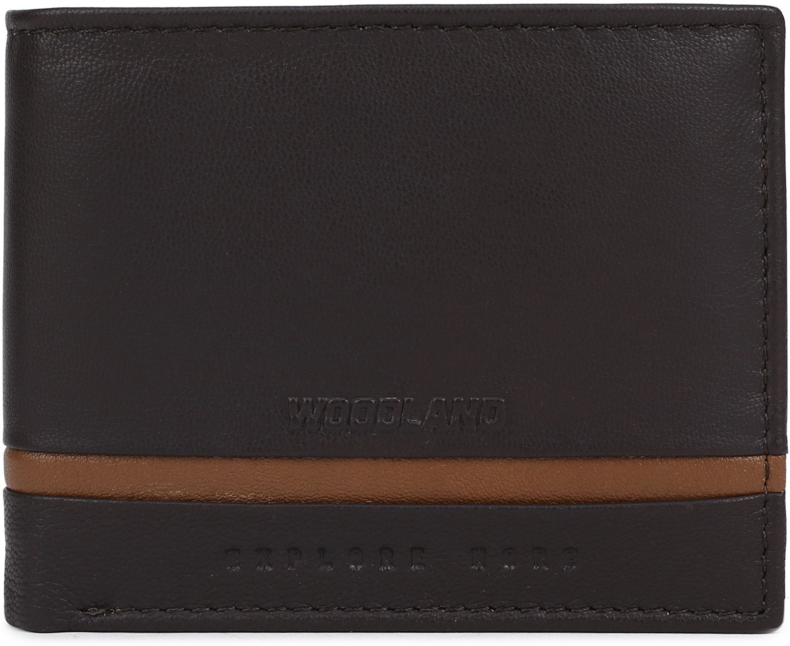Men Casual Brown Genuine Leather Wallet-image-28