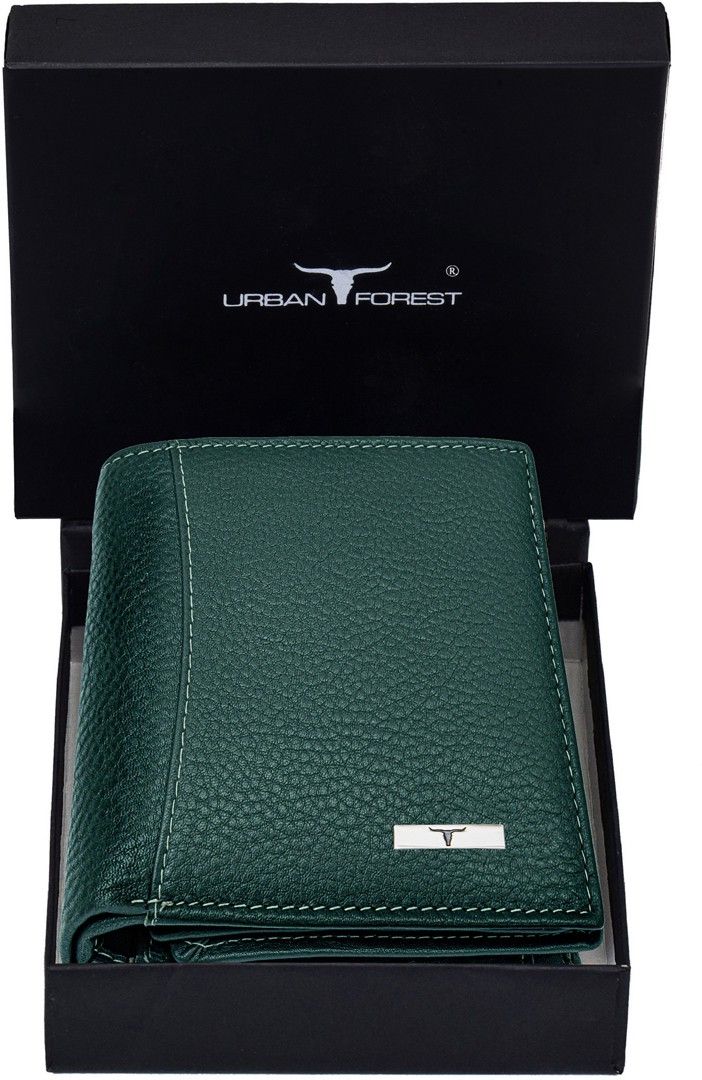 urban forest Men Green Genuine Leather Wallet - Regular Size-picture-24
