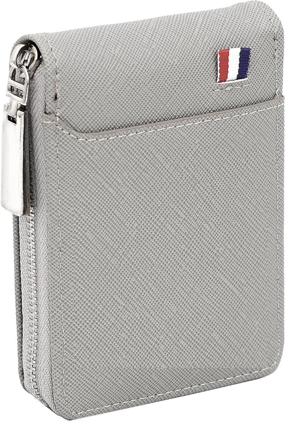 jihaan Men & Women Ethnic, Formal, Travel Grey Genuine Leather RFID Document Holder-picture-25