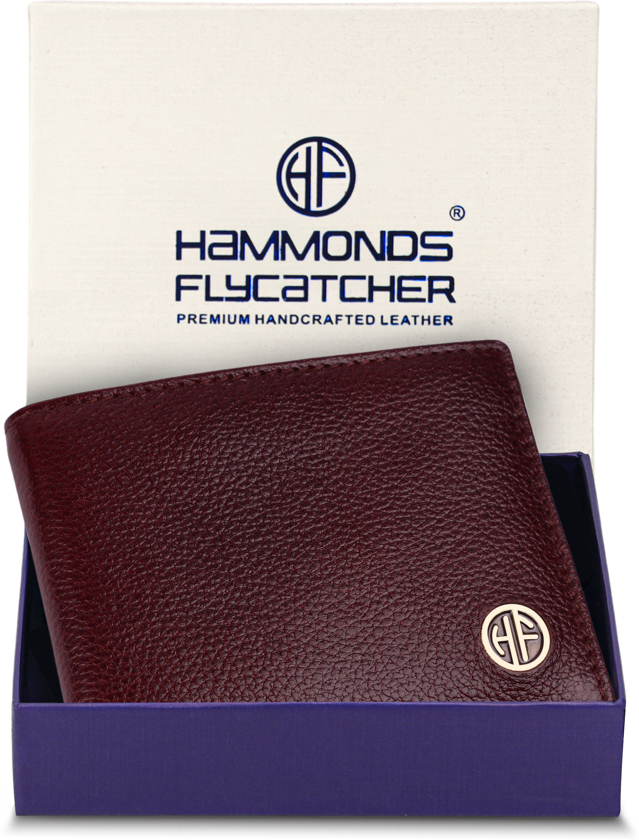 hammonds flycatcher Men Casual, Formal, Evening/Party, Travel, Trendy Brown Genuine Leather RFIDWallet - Mini-picture-20