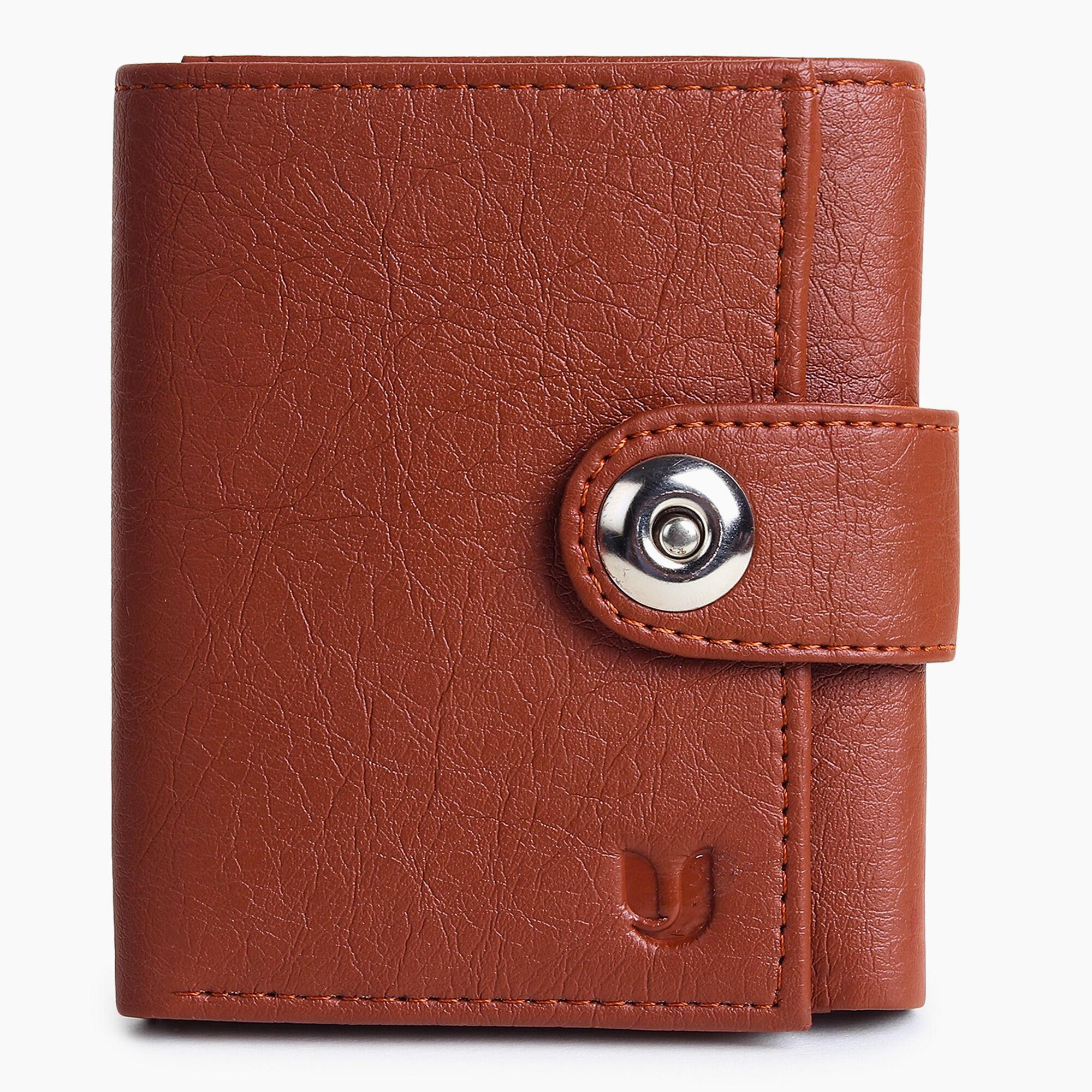 umda Men Casual, Trendy Tan Artificial Leather Wallet-picture-27