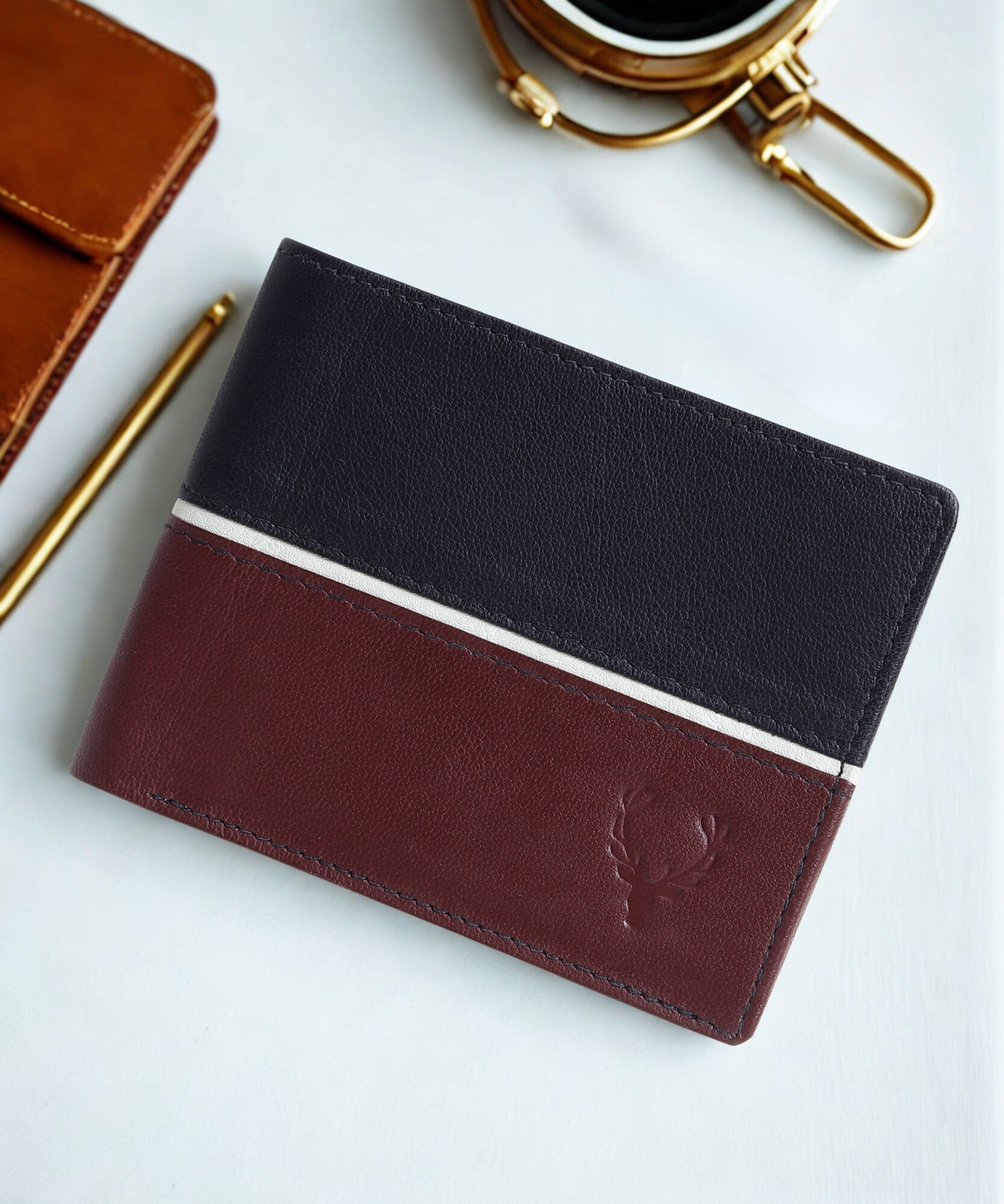 allen solly Men Casual, Formal, Ethnic, Evening/Party Multicolor Genuine Leather Wallet-picture-21