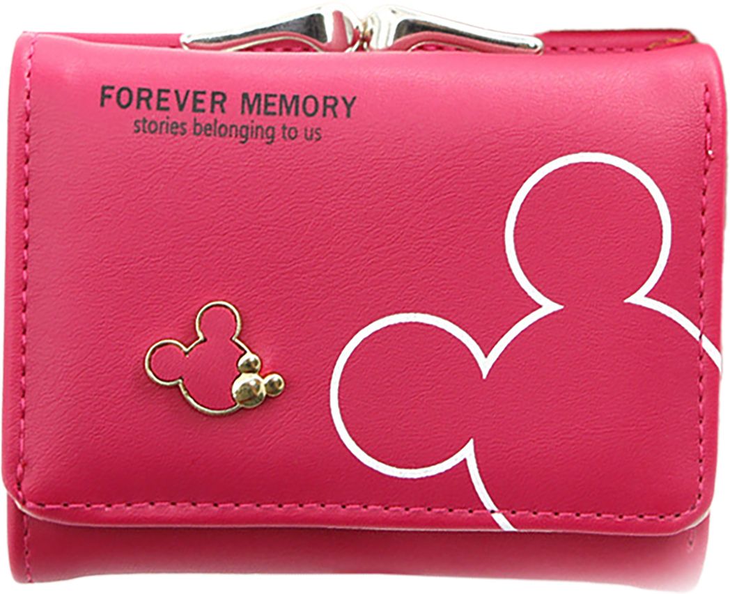 Women Red Genuine Leather Wallet-image-24