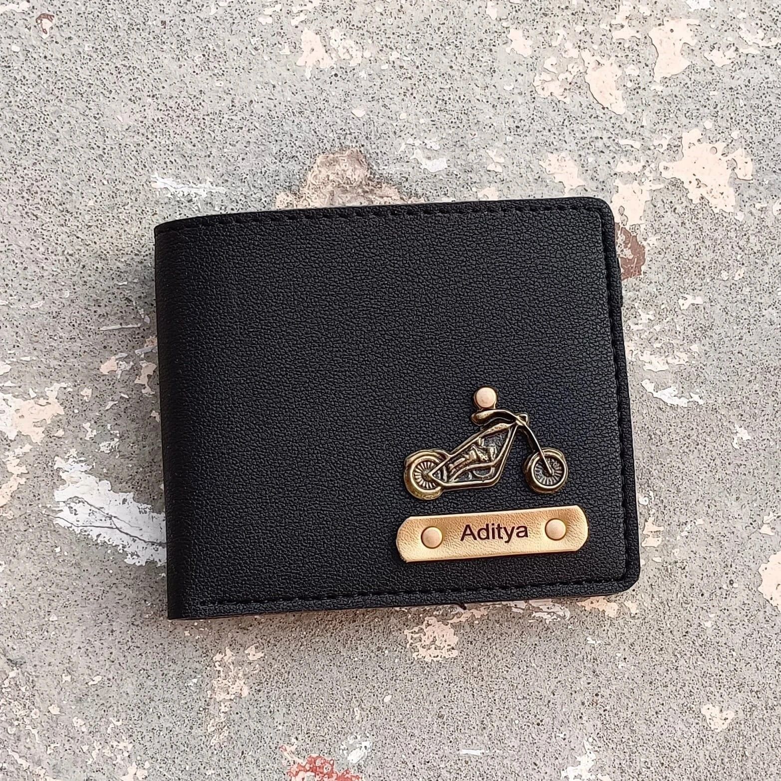 walletadda Men Trendy Black Genuine Leather Wallet-picture-15