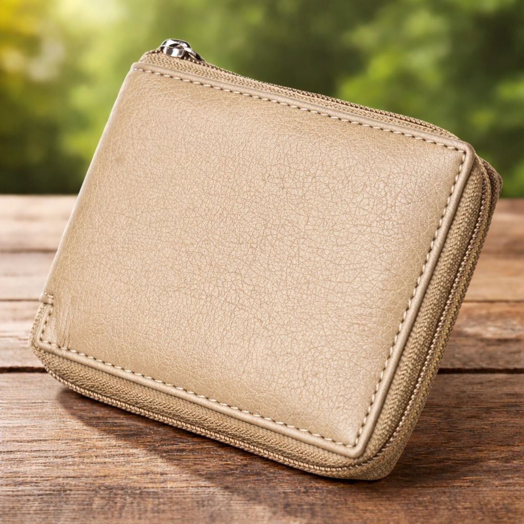 bif Men & Women Casual, Evening/Party, Formal, Travel, Trendy Beige Artificial Leather Wallet-picture-13