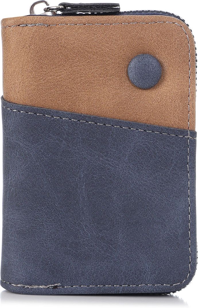 Men & Women Casual Black Artificial Leather Wallet-image-10