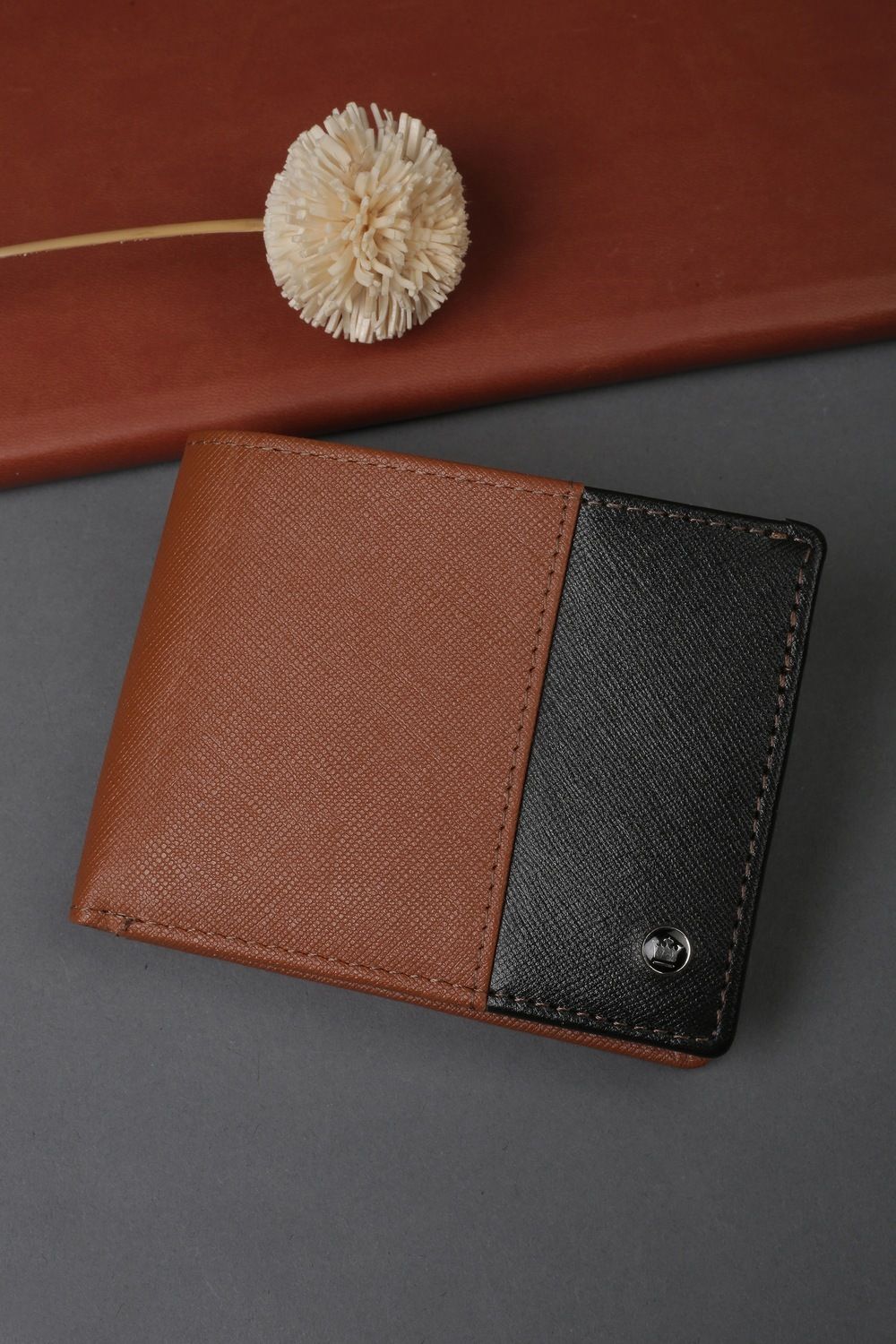 louis philippe Men Brown Genuine Leather Wallet-picture-16