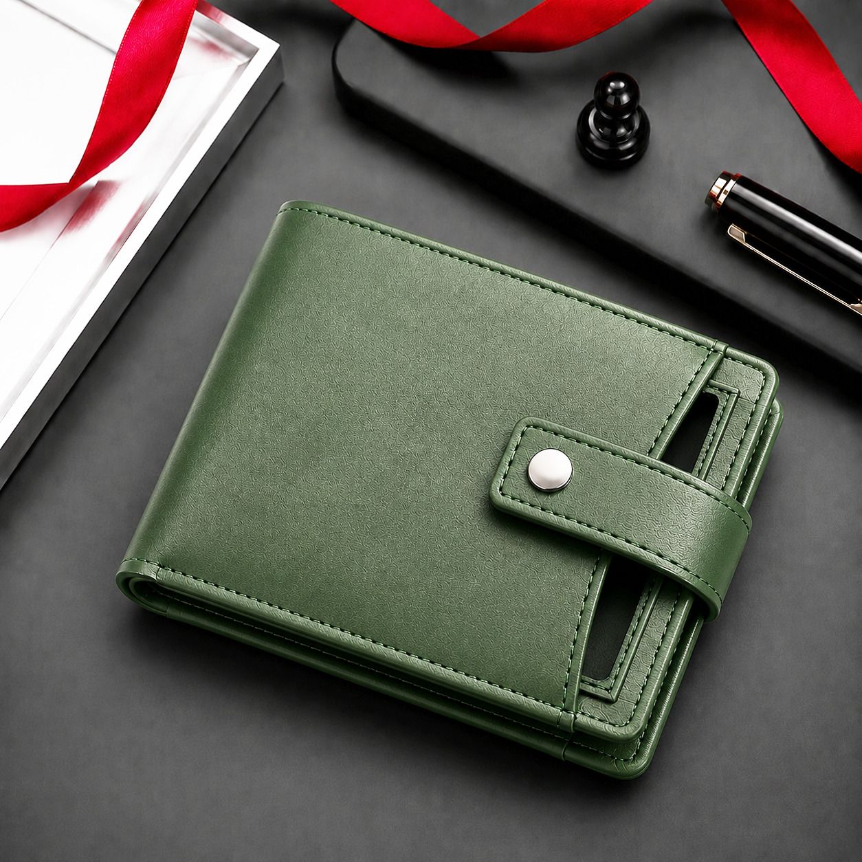 laer Men & Women Casual, Ethnic, Evening/Party, Formal, Travel, Trendy Tan Artificial Leather RFID Wallet-picture-15