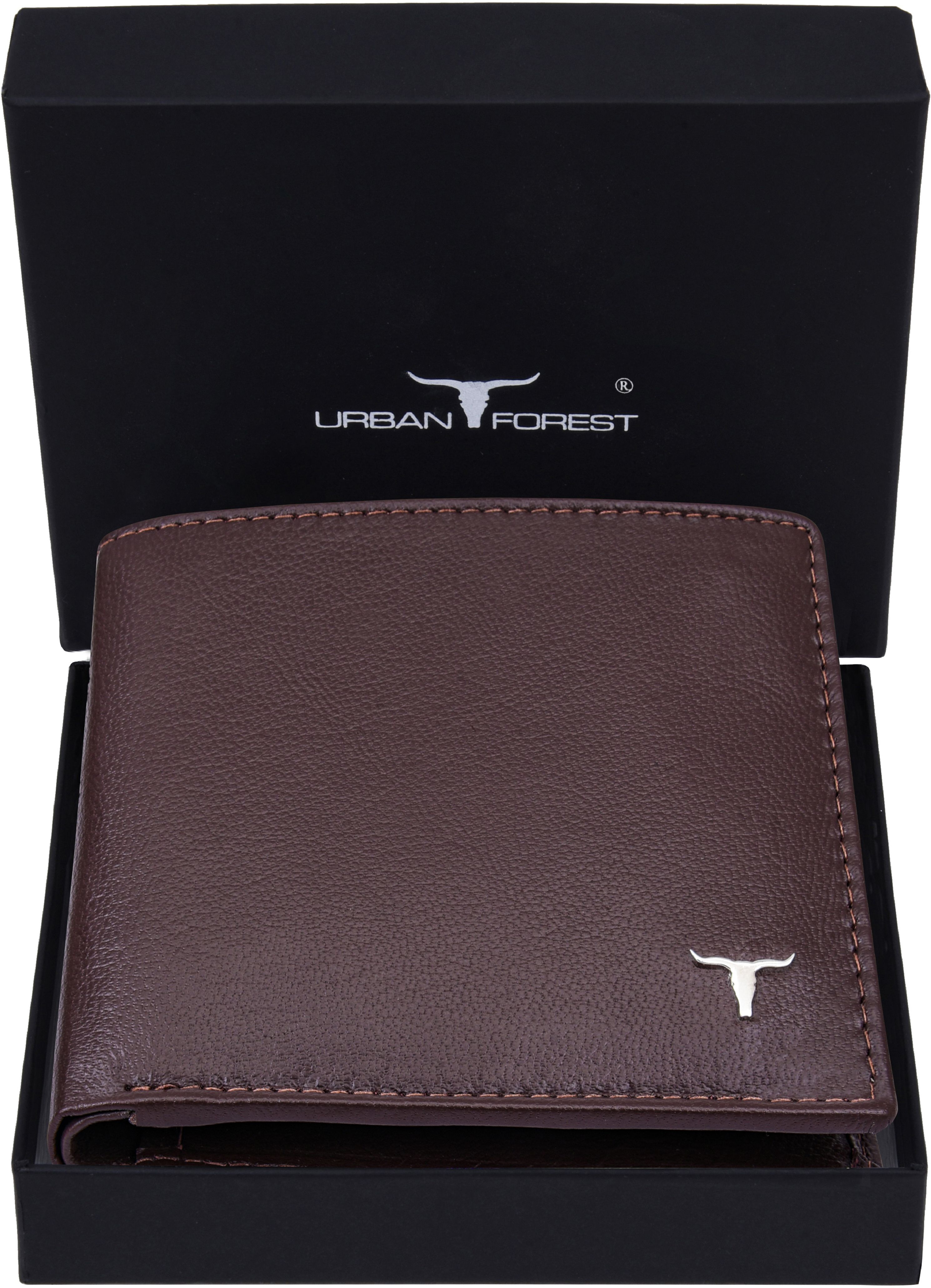 Men Casual, Formal Brown Genuine Leather Wallet - Regular Size