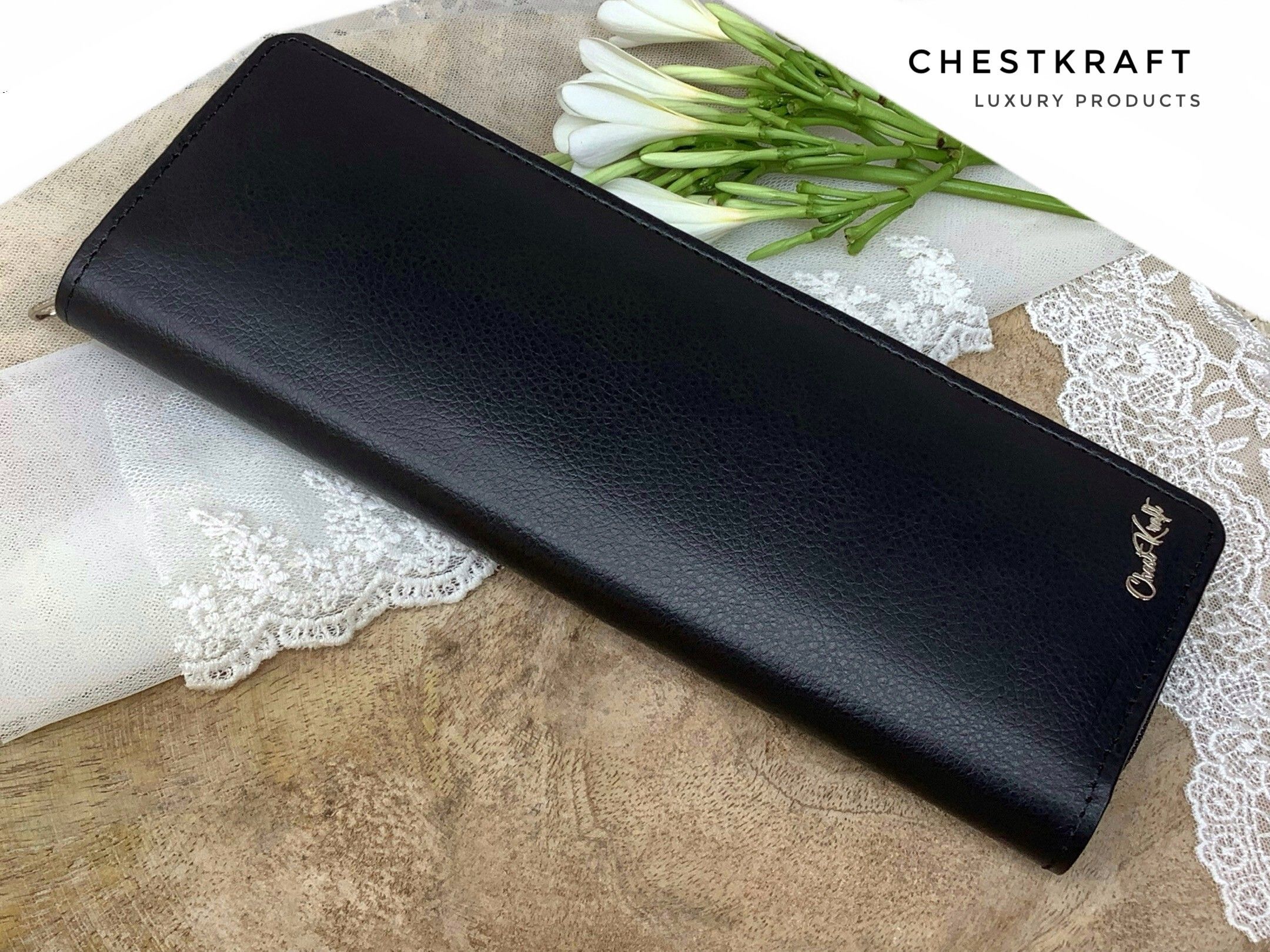 chestkraft Men & Women Travel, Casual, Formal Black Artificial Leather Wallet - Regular Size-picture-17