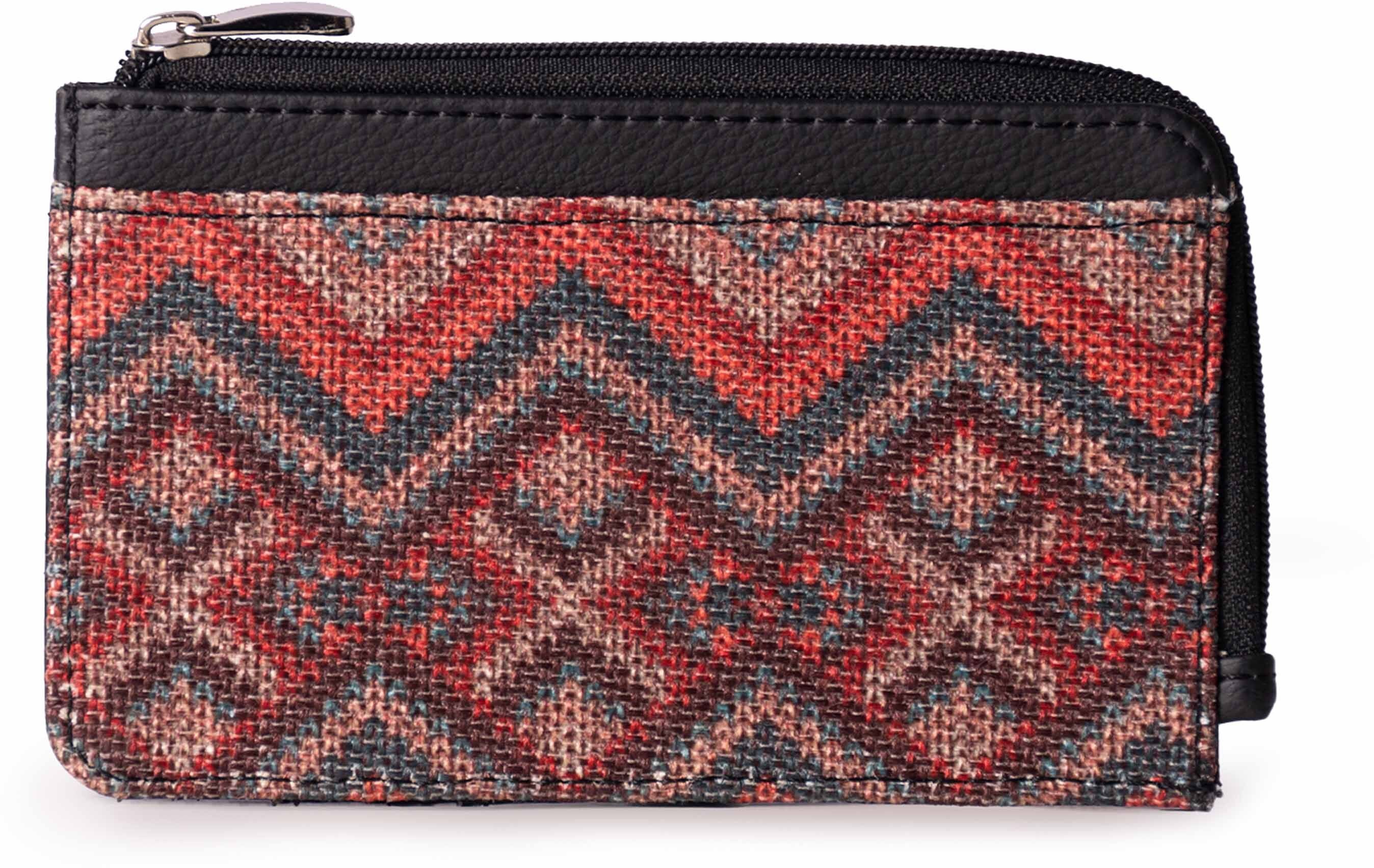 Women Casual Multicolor Jute Card Holder-image-24