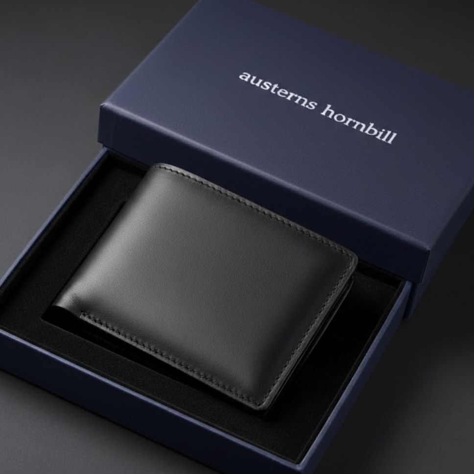 levohide Men Black Genuine Leather Wallet-picture-14