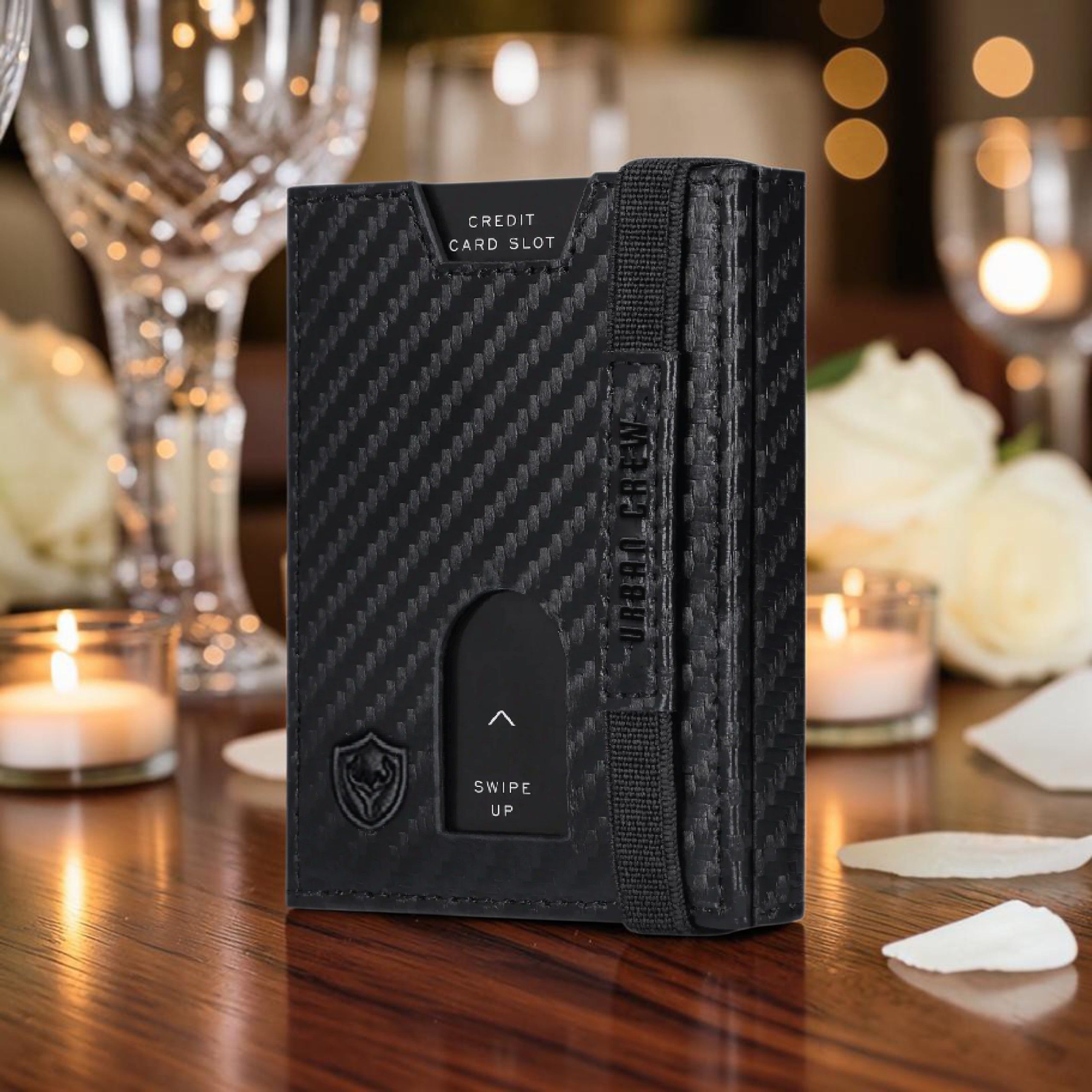 Men Casual Black Genuine Leather RFID Wallet-image-28