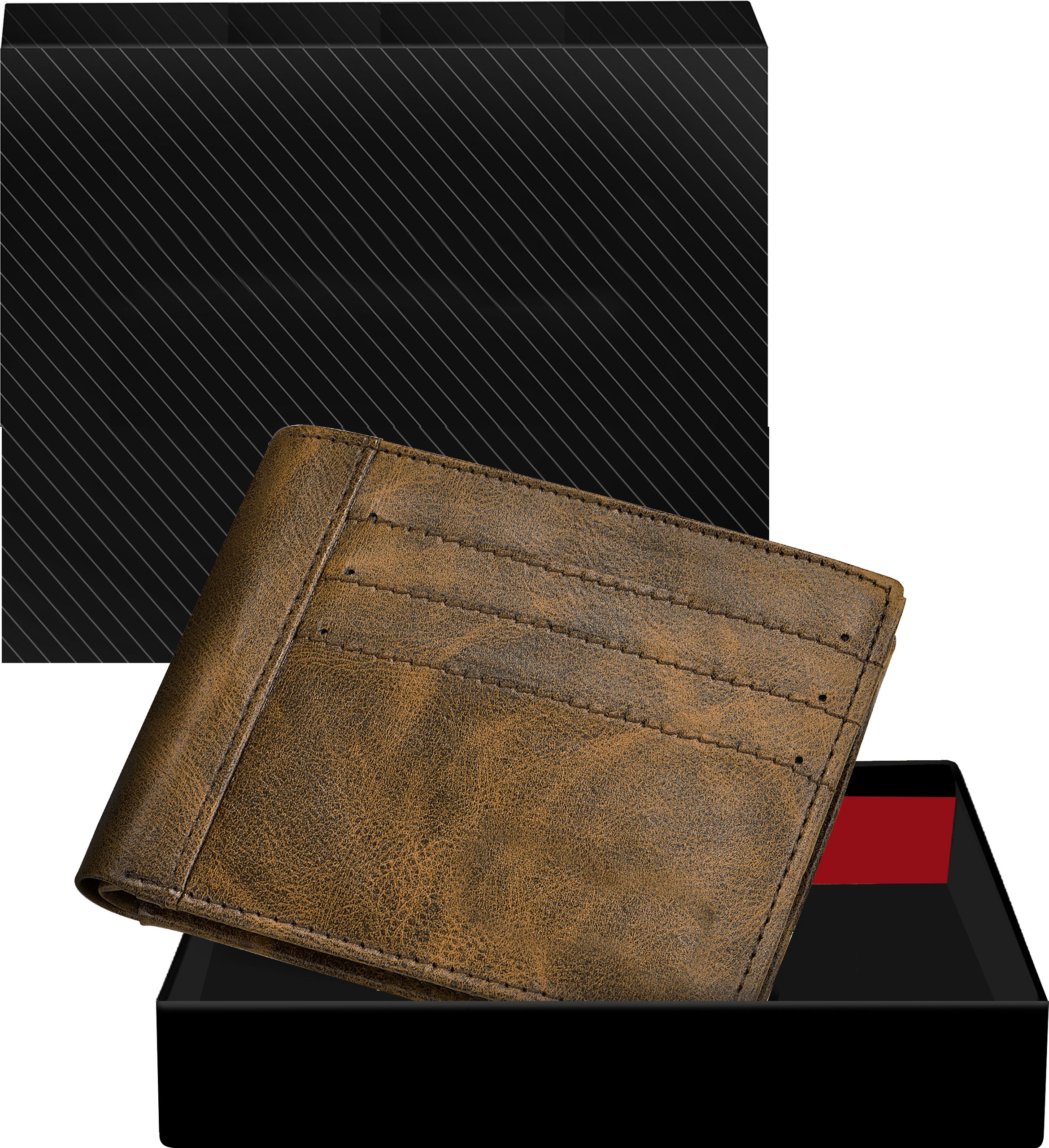 aaurubis enterprise Men Casual, Evening/Party, Formal Brown Artificial Leather Wallet-picture-3