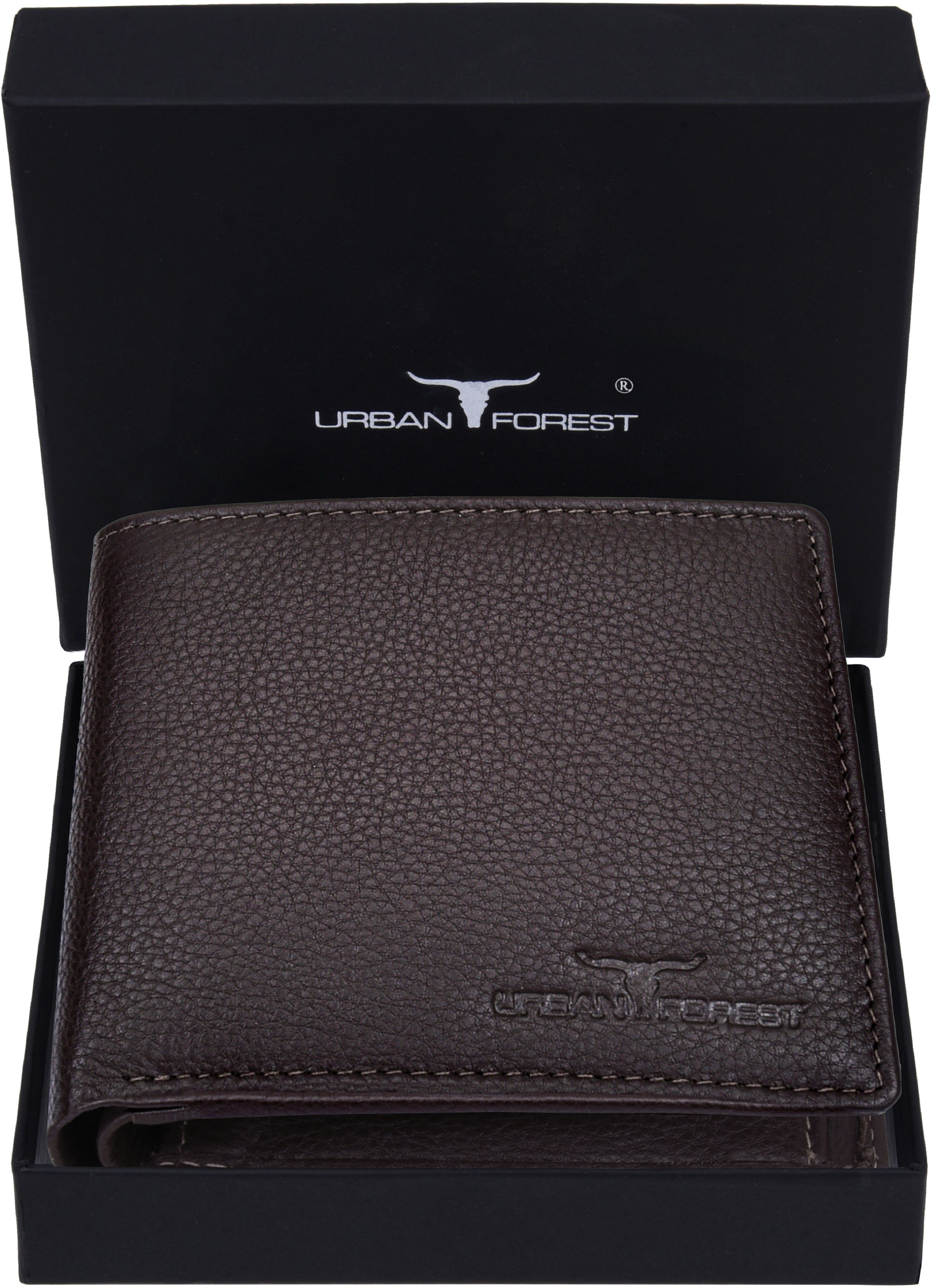 urban forest Men Casual, Trendy, Formal, Travel Brown Genuine Leather RFID Wallet-picture-13