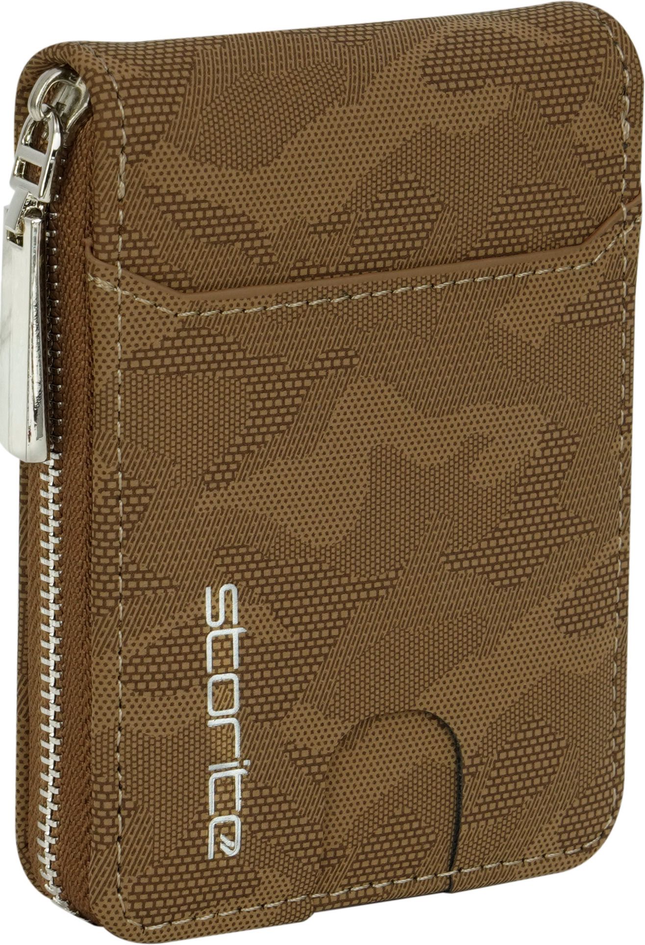 storite Men & Women Casual, Formal, Travel, Trendy Brown Artificial Leather Card Holder-picture-10