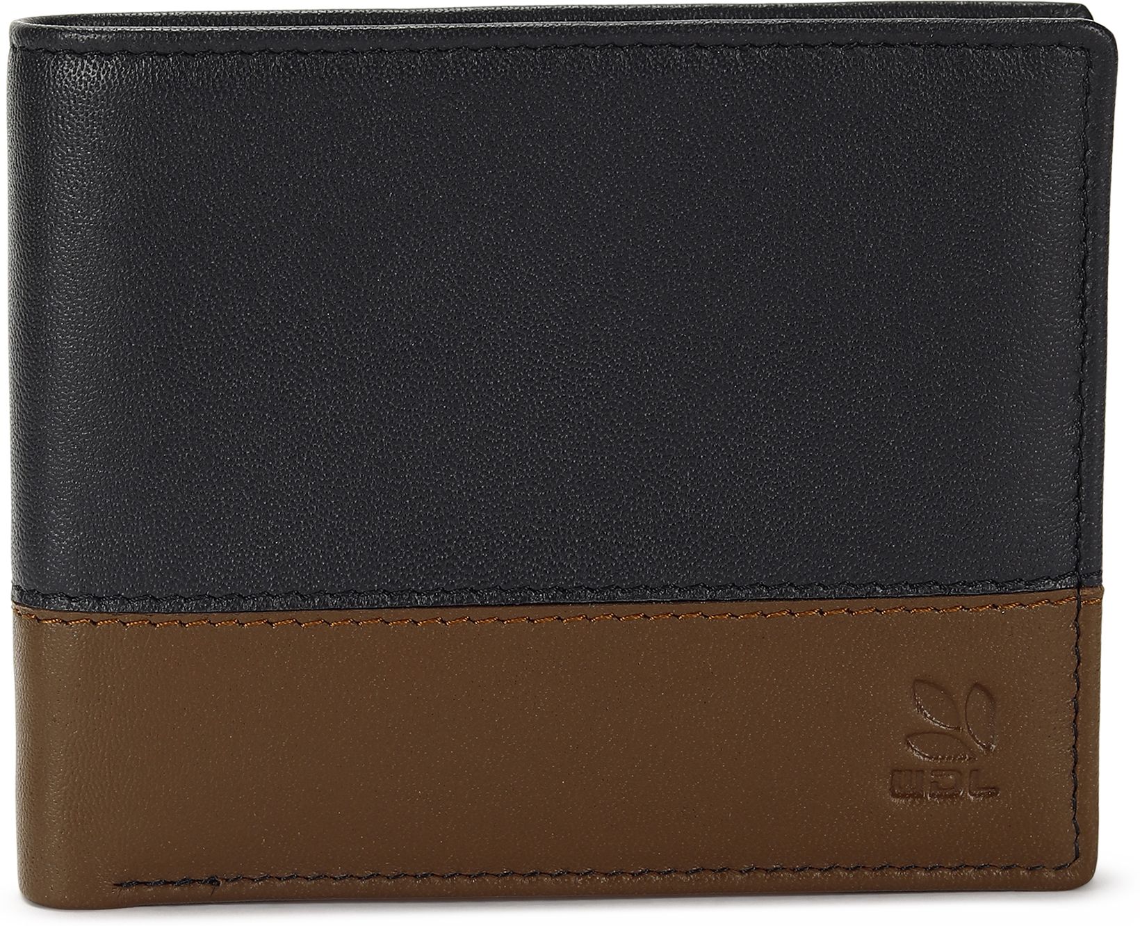 Men Casual Black, Tan Genuine Leather Wallet-image-30