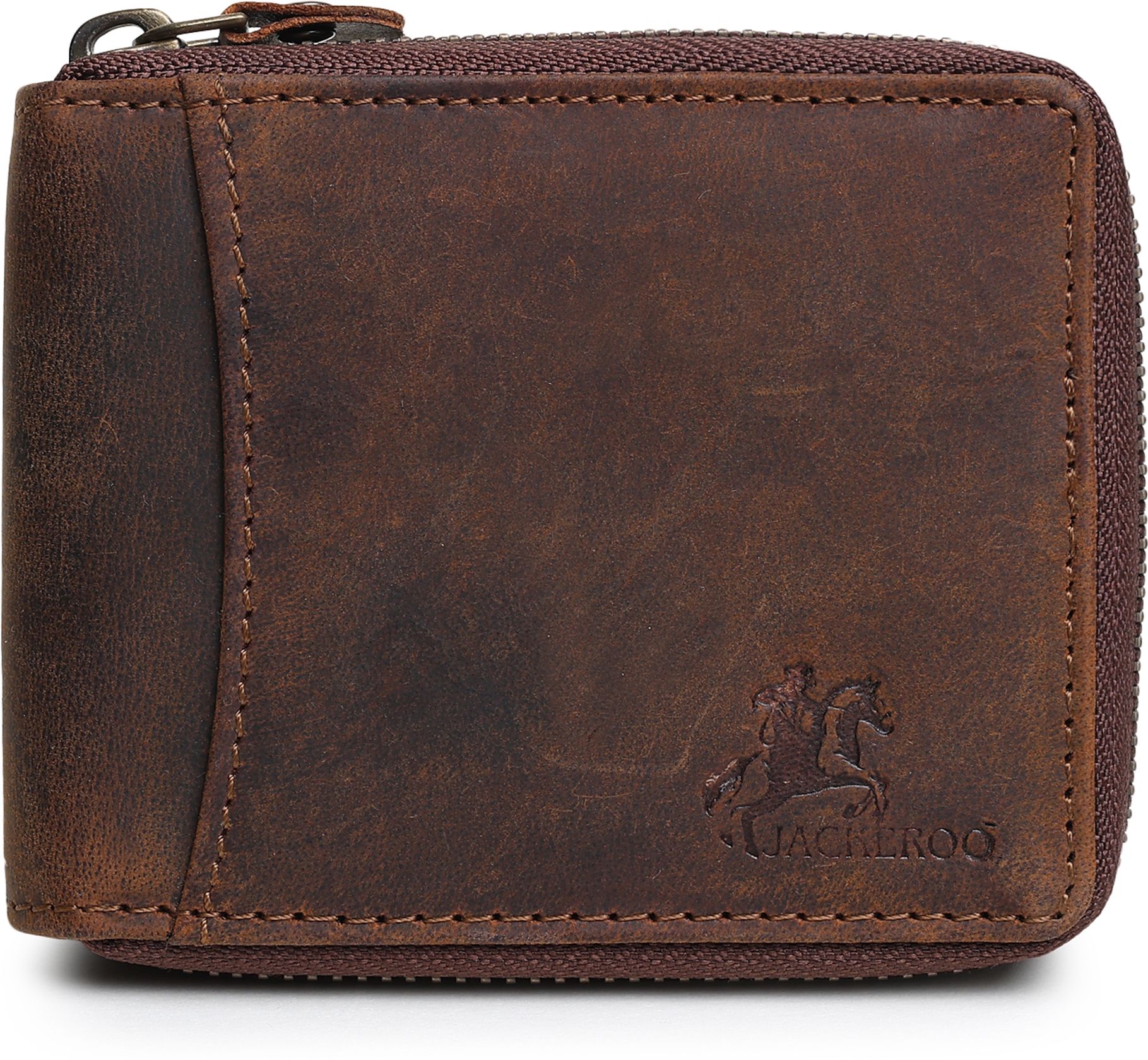 jackeroo Men Casual, Formal, Trendy, Evening/Party, Travel Brown Genuine Leather RFID Wallet-picture-11