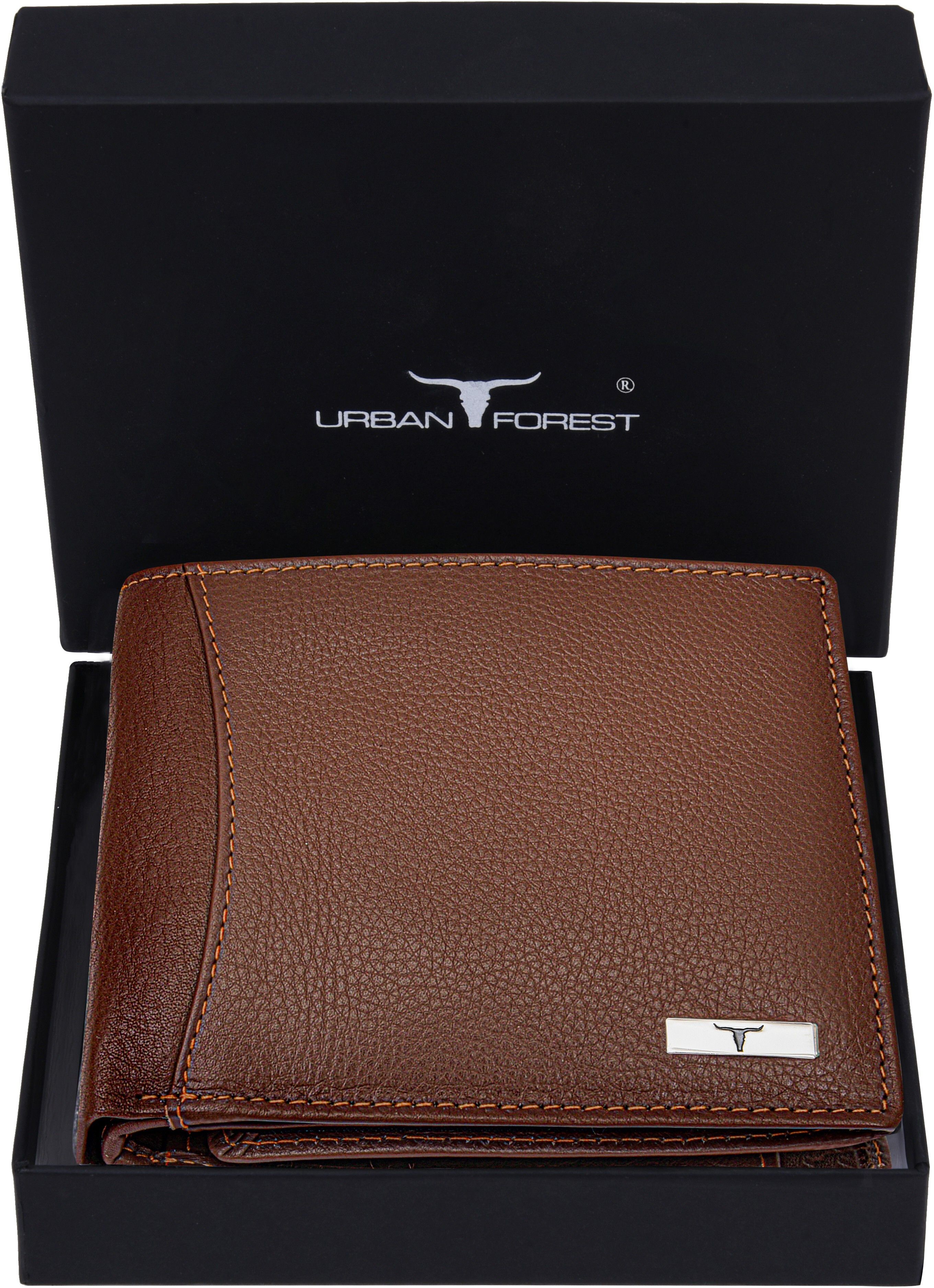 urban forest Men Tan Genuine Leather Wallet - Mini-picture-33