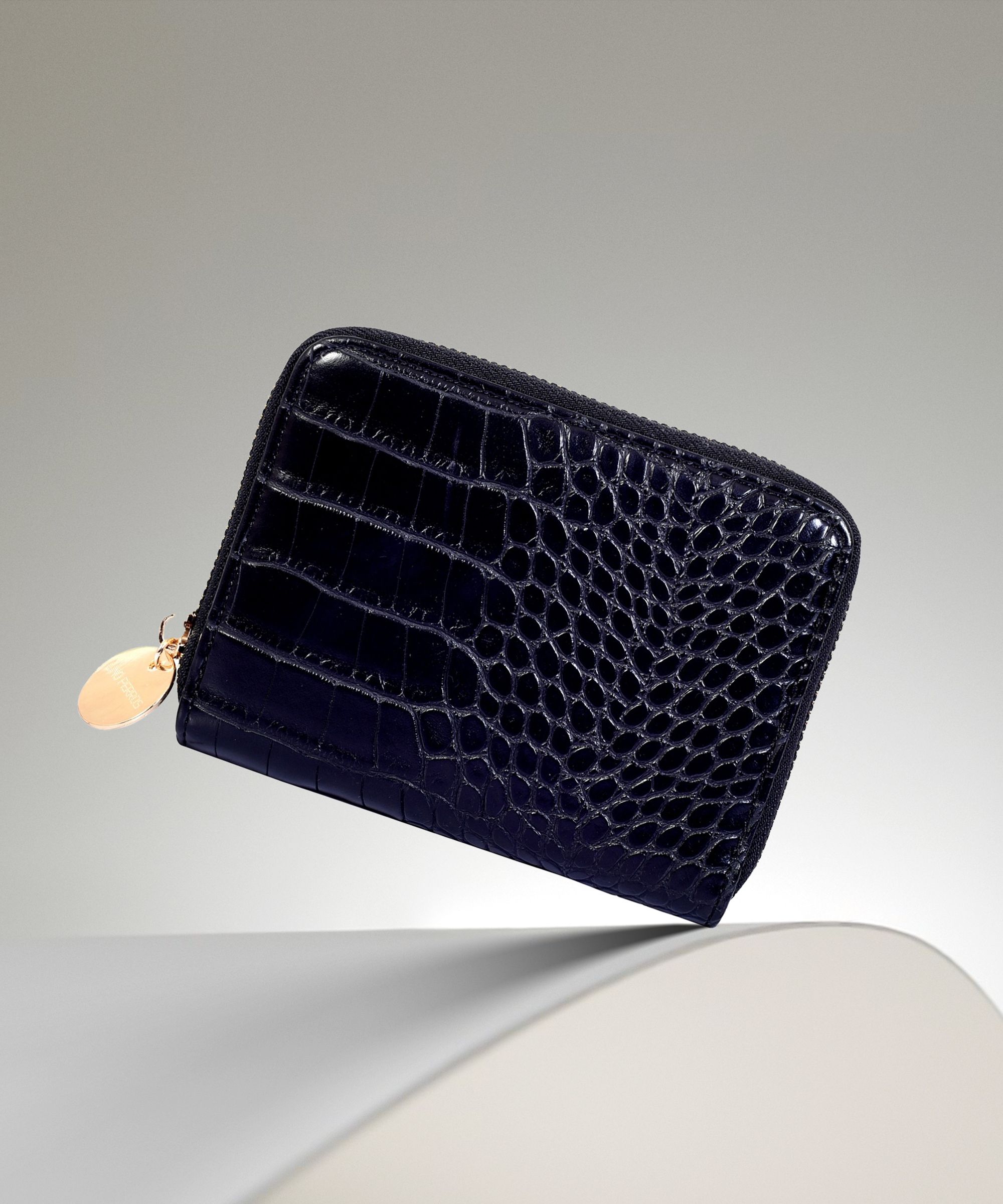 lino perros Women Black Artificial Leather Wallet - Mini-picture-41