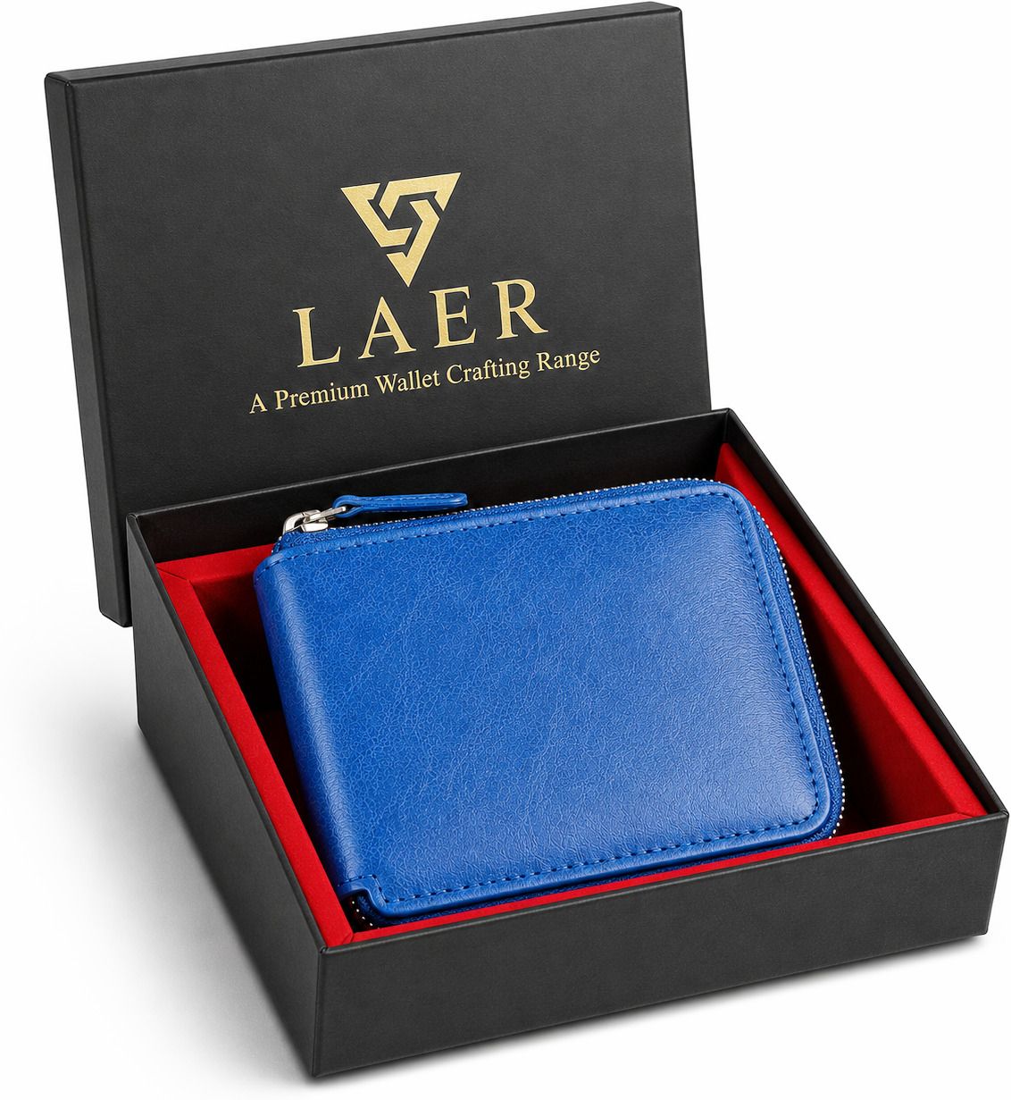 Men & Women Casual, Formal, Evening/Party, Travel, Trendy Blue Genuine Leather RFID Wallet-image-31
