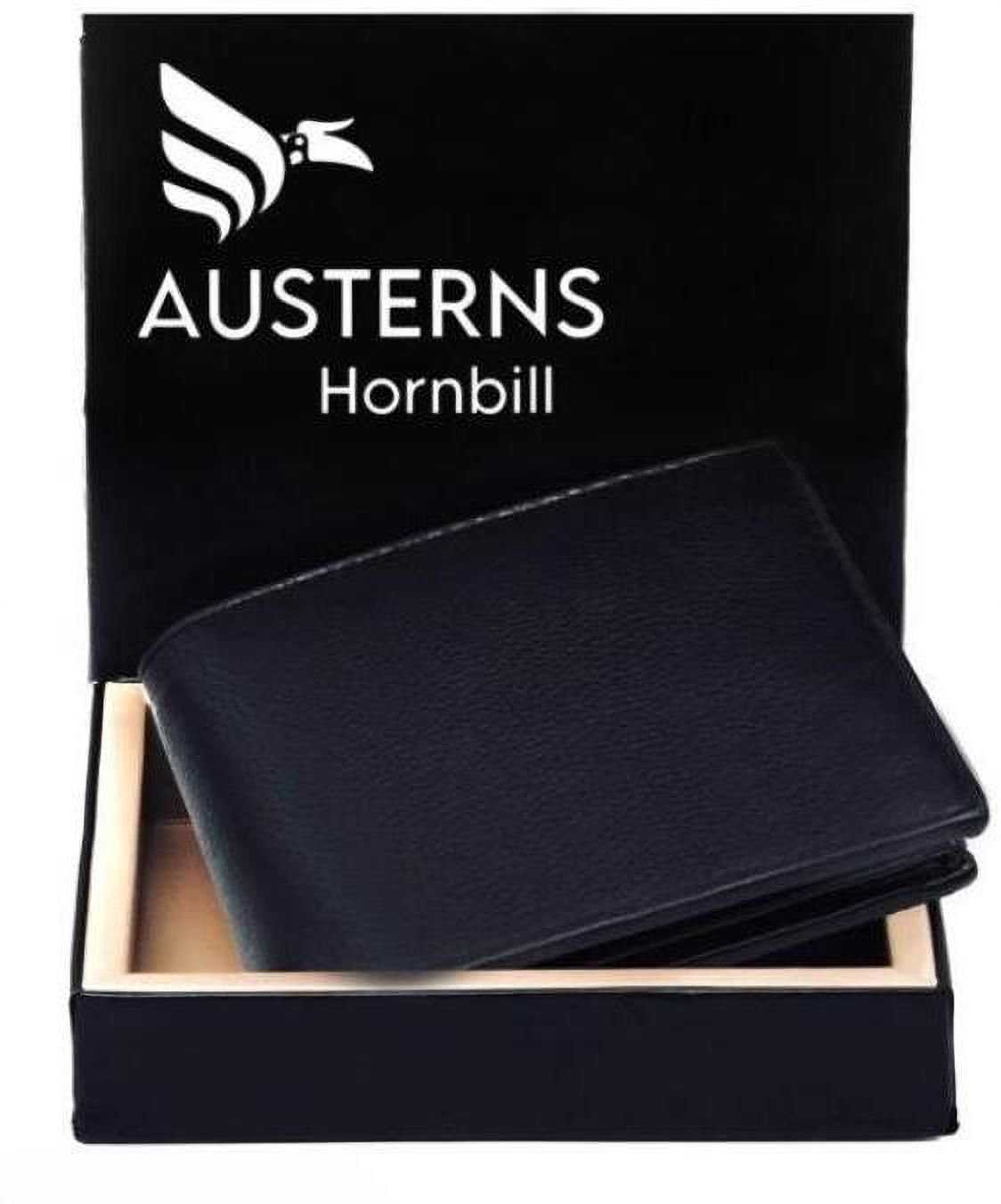 levohide Men Black Genuine Leather Wallet-picture-10