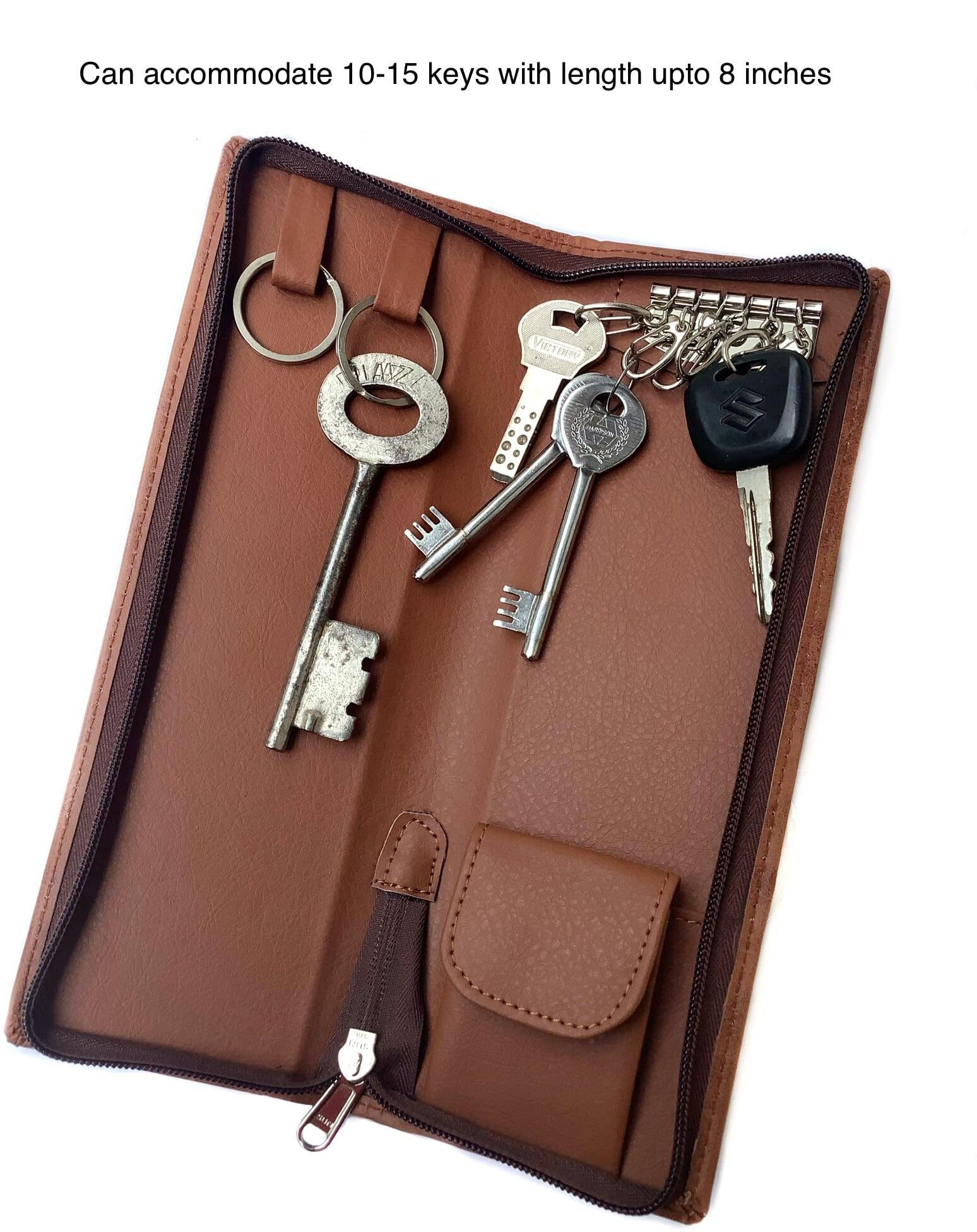 chestkraft Men & Women Formal, Travel, Trendy Brown Artificial Leather Wallet-picture-25