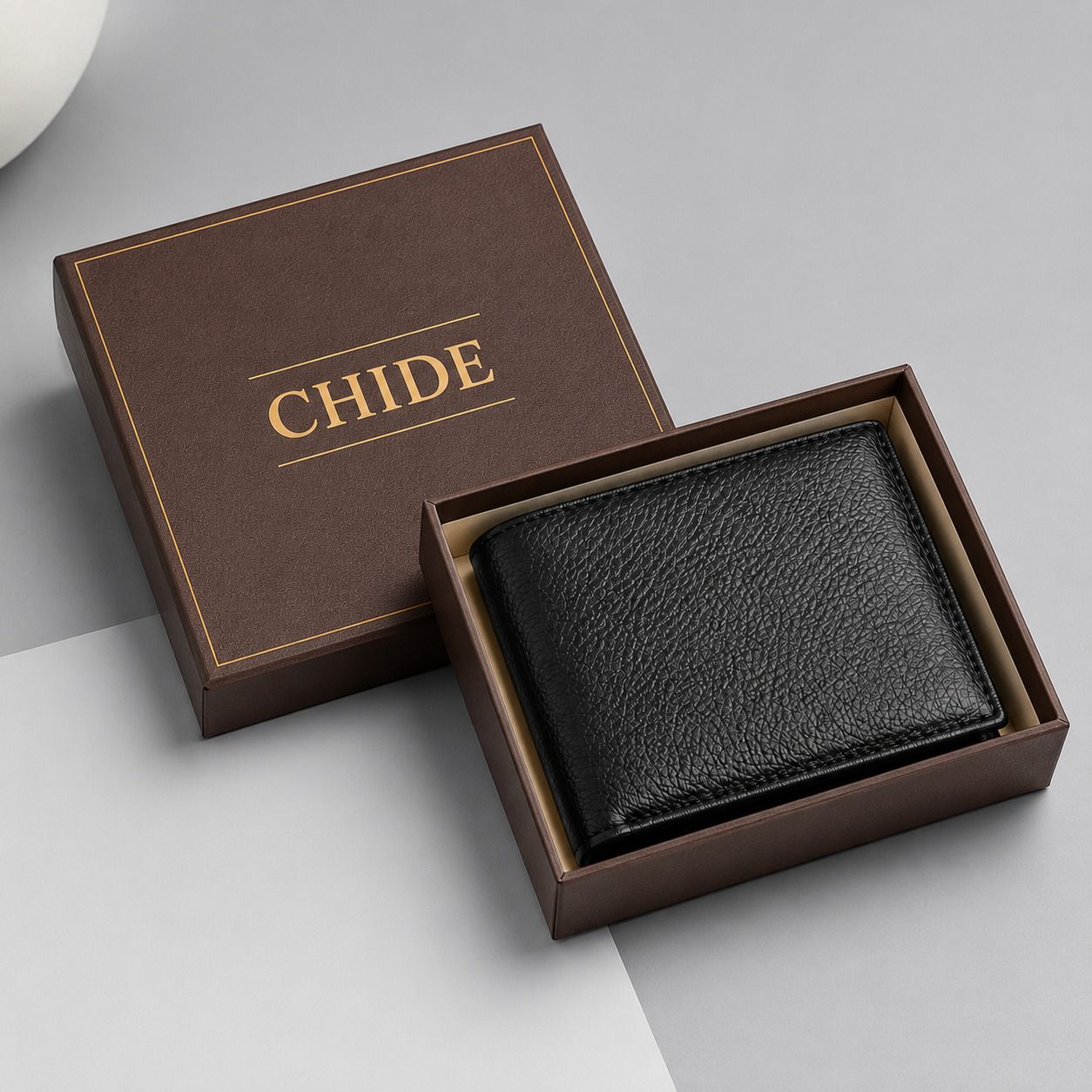 chide Men Evening/Party, Trendy Black Genuine Leather RFID Wallet-picture-36