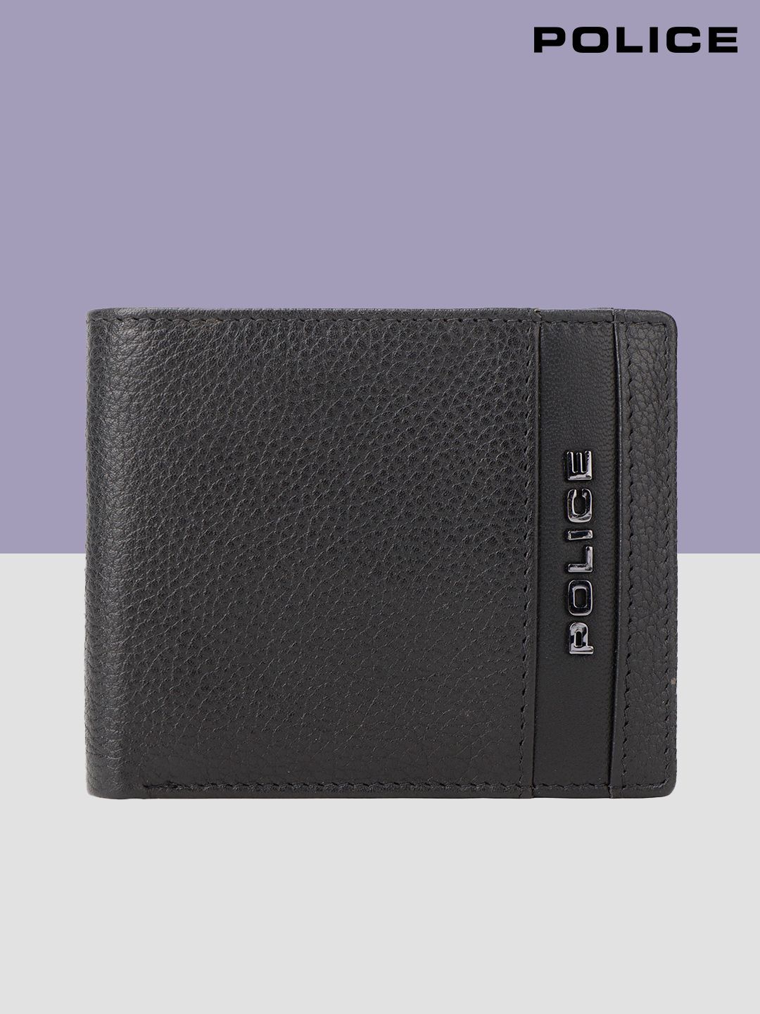 police Men Black Genuine Leather Wallet-picture-22