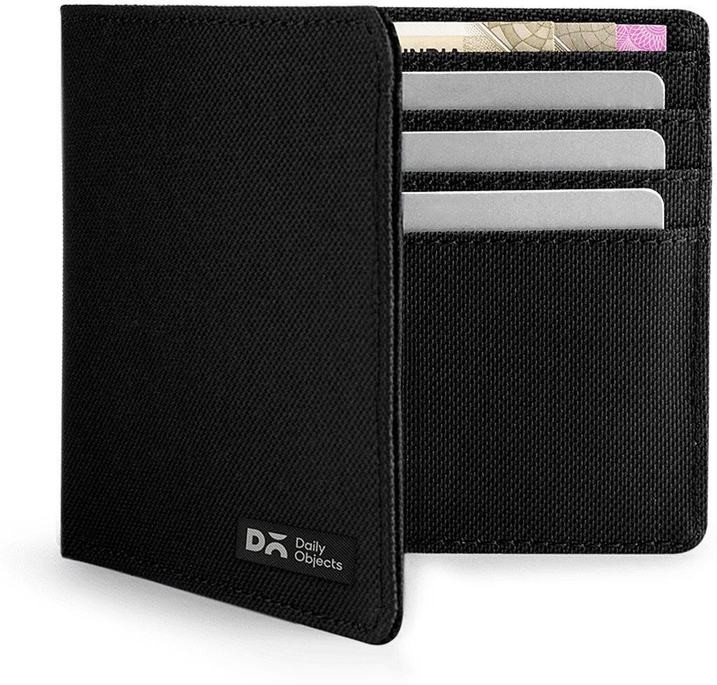 dailyobjects Men & Women Formal, Casual, Travel, Trendy Black Genuine Leather Wallet-picture-10