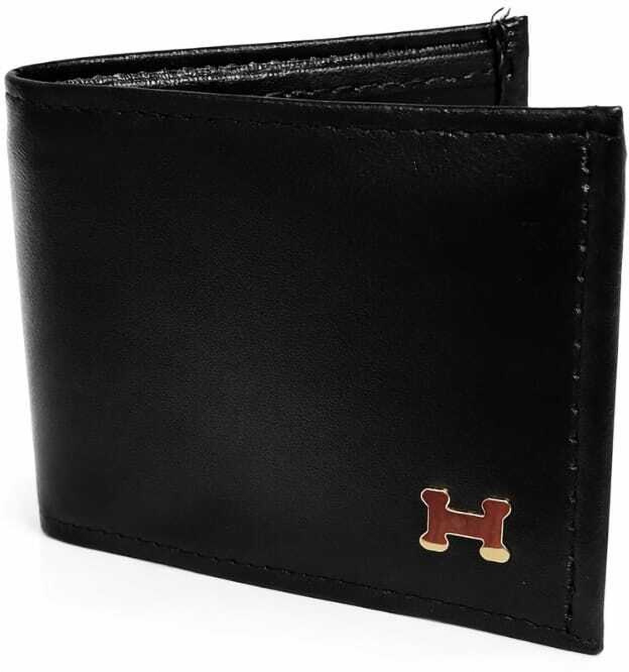 Men Brown Genuine Leather Wallet