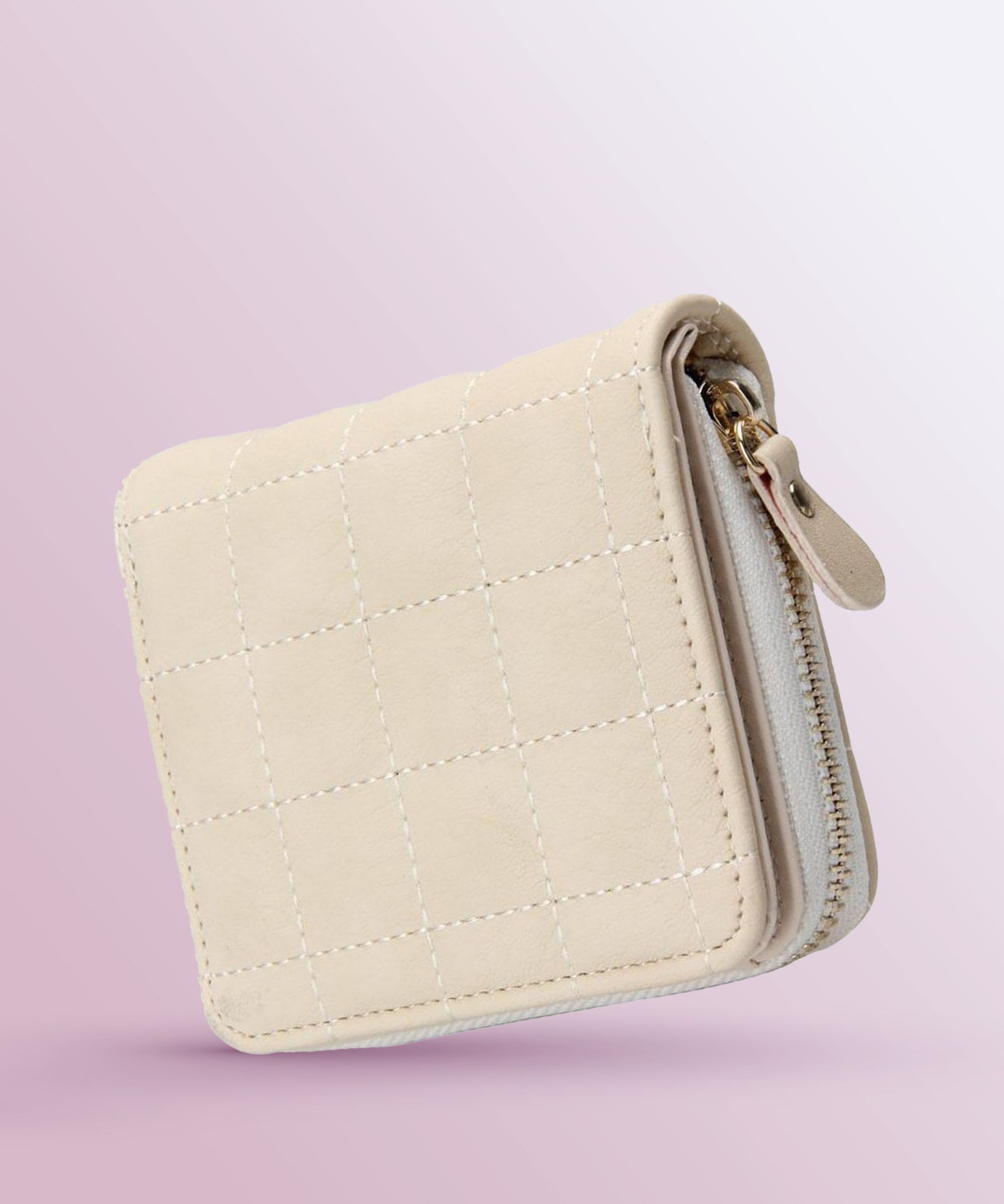 Women Casual Beige Artificial Leather Wallet - Mini-image-41