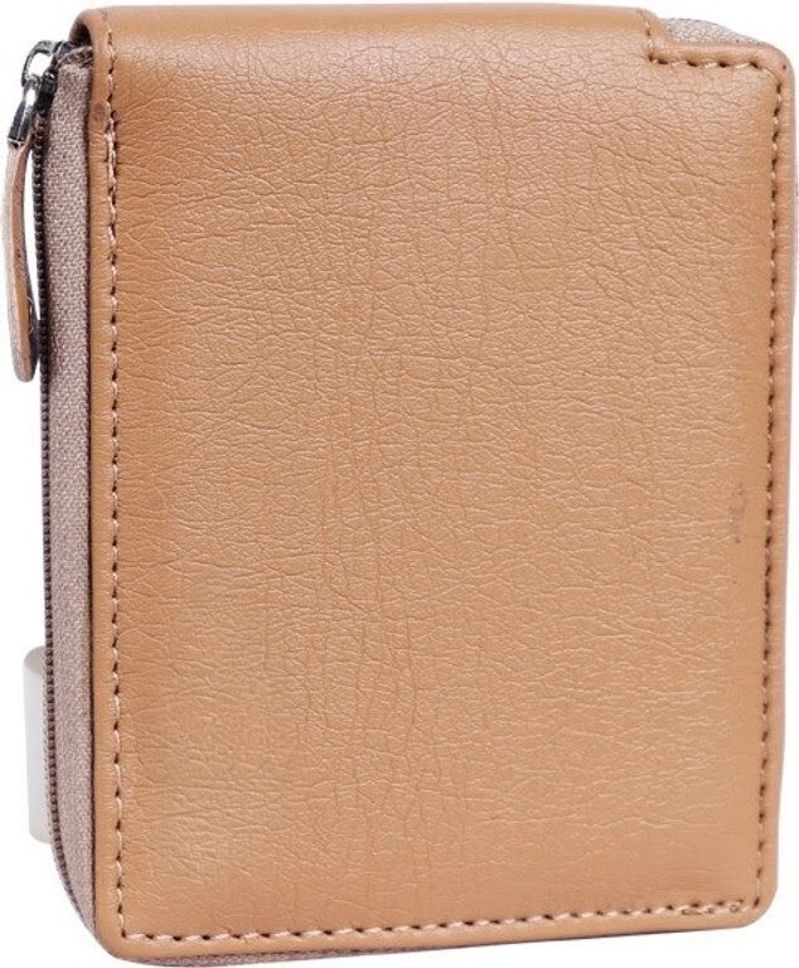 Men Trendy Beige Genuine Leather, Artificial Leather Wallet-image-15