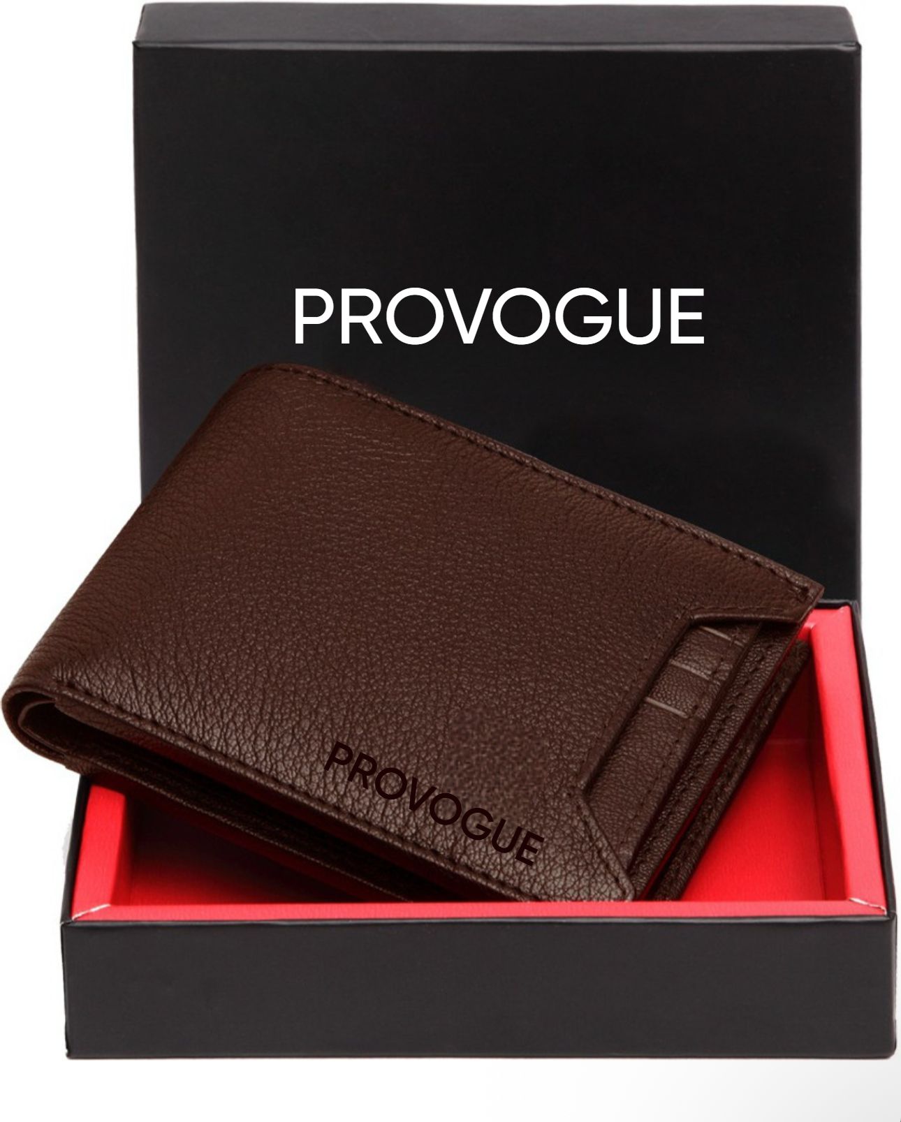 provogue Men Casual, Trendy, Evening/Party Brown Artificial Leather Wallet-picture-28