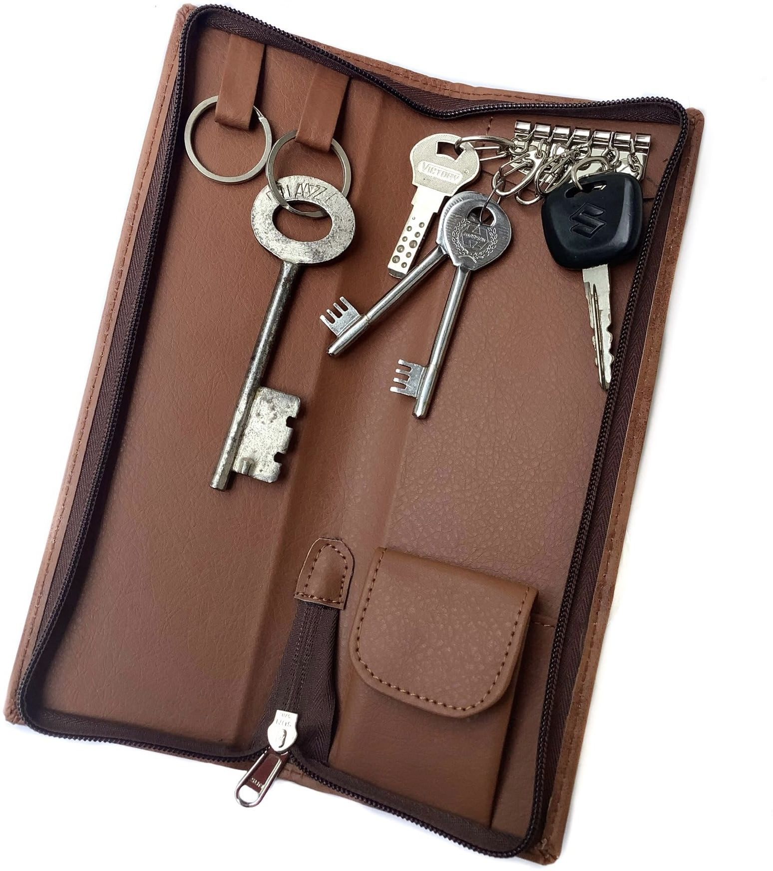 Men & Women Casual, Evening/Party Tan Artificial Leather Wallet