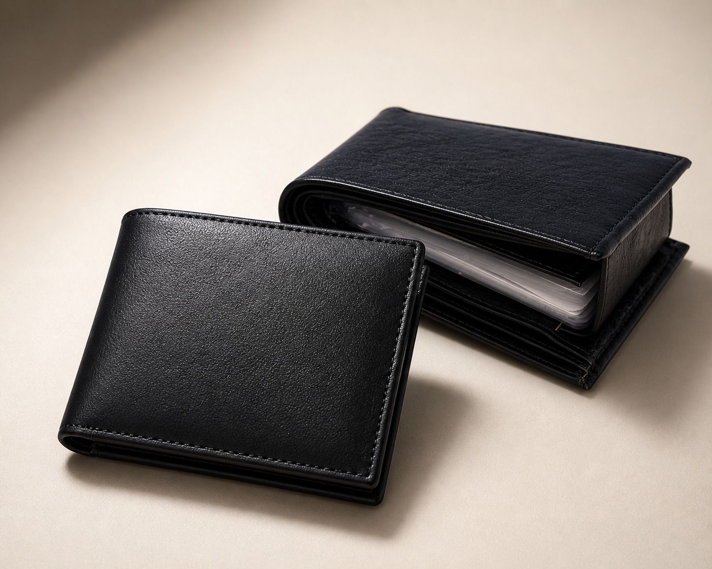Men Formal, Casual, Trendy, Evening/Party Black Artificial Leather RFID Wallet-image-39