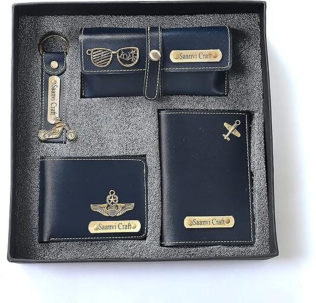 theworldofgifts Men Casual Blue Artificial Leather Wallet-picture-23