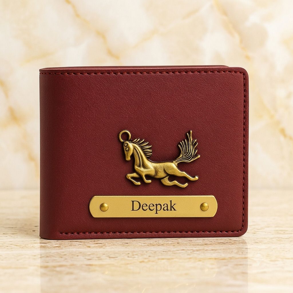 Men Casual, Ethnic, Evening/Party, Formal Red Genuine Leather Wallet-image-36