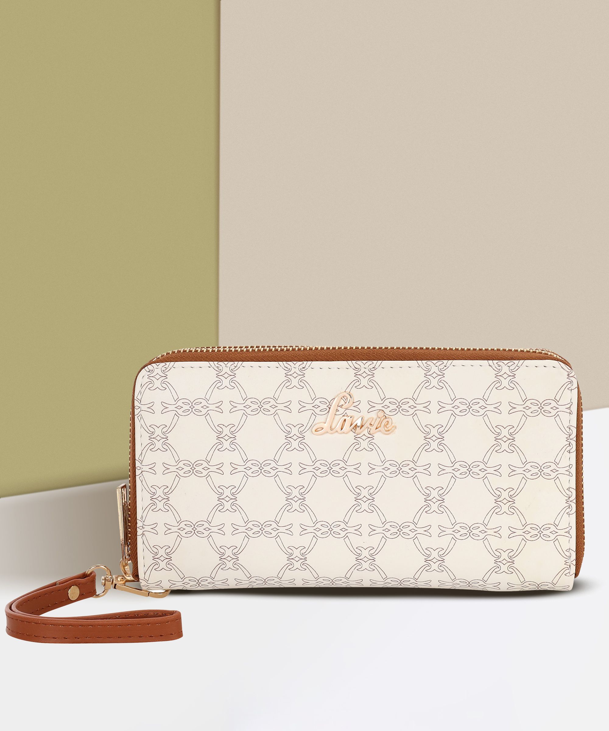 Women Casual White Artificial Leather Wallet