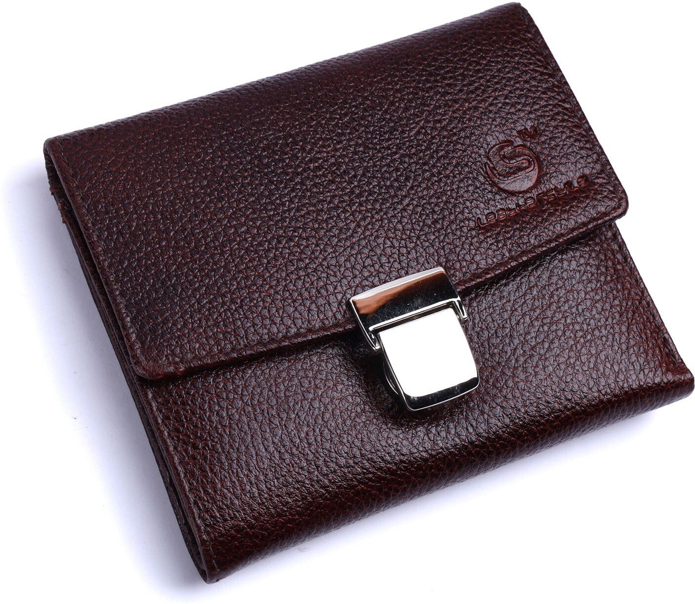 Women Trendy Brown Genuine Leather RFID Wallet - Regular Size-image-35