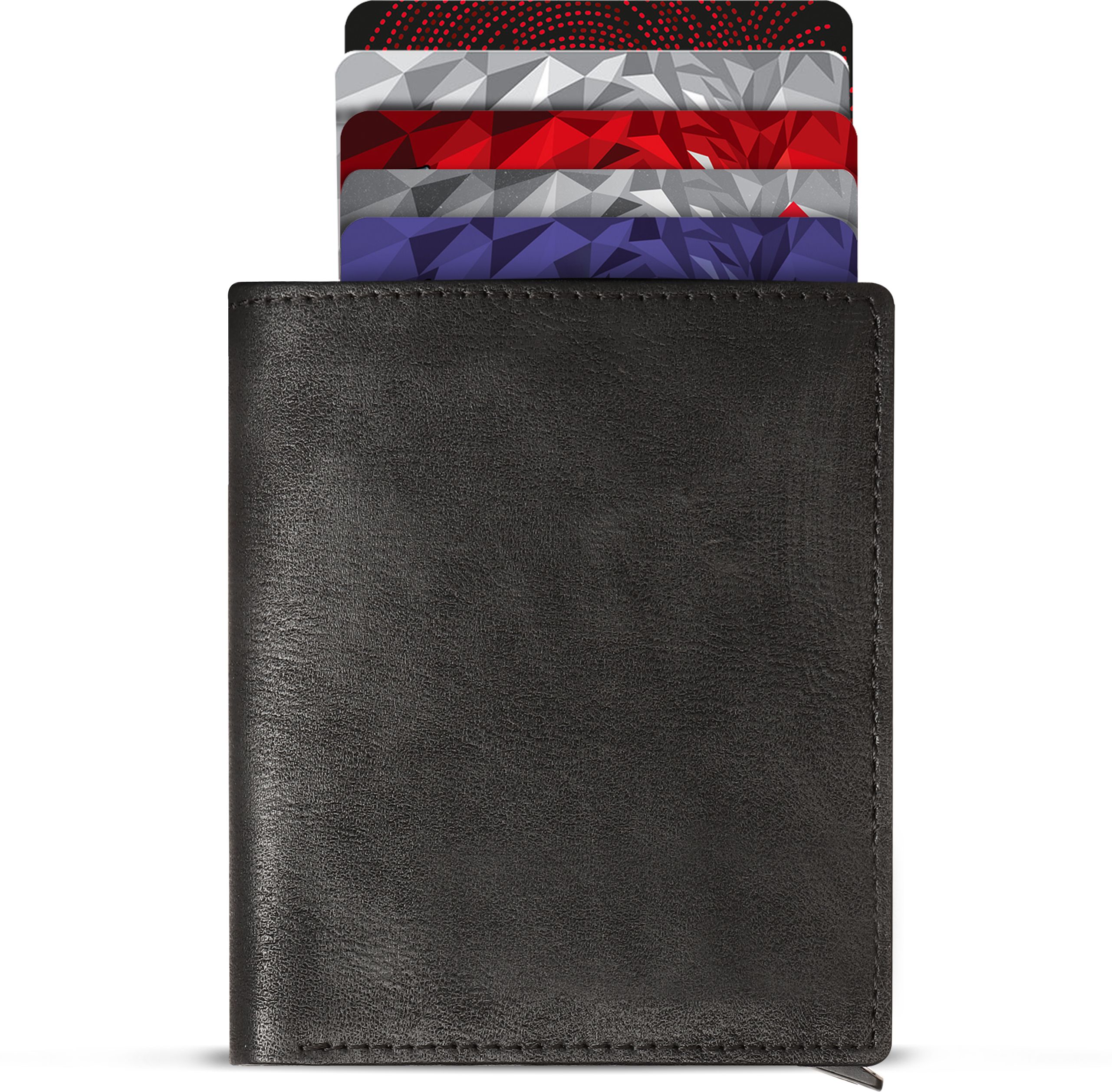 aaurubis enterprise Men Casual, Evening/Party, Formal Black Artificial Leather Wallet-picture-1