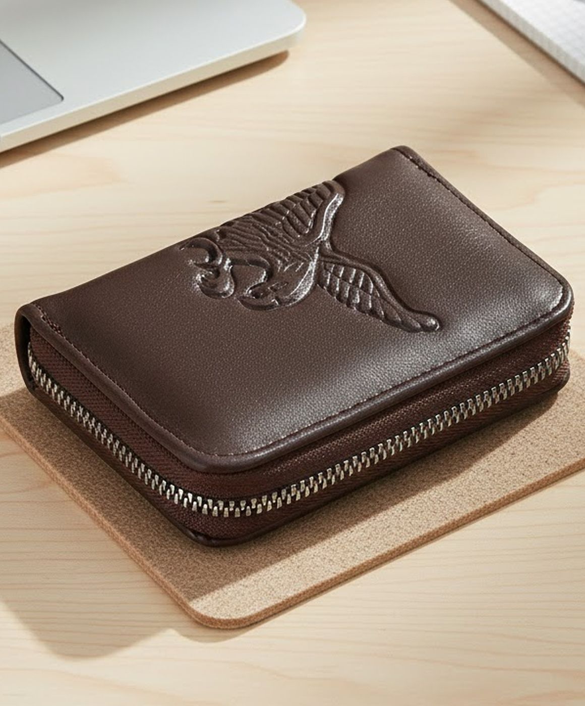 thewalletstore Men Casual Brown Artificial Leather Wallet-picture-24