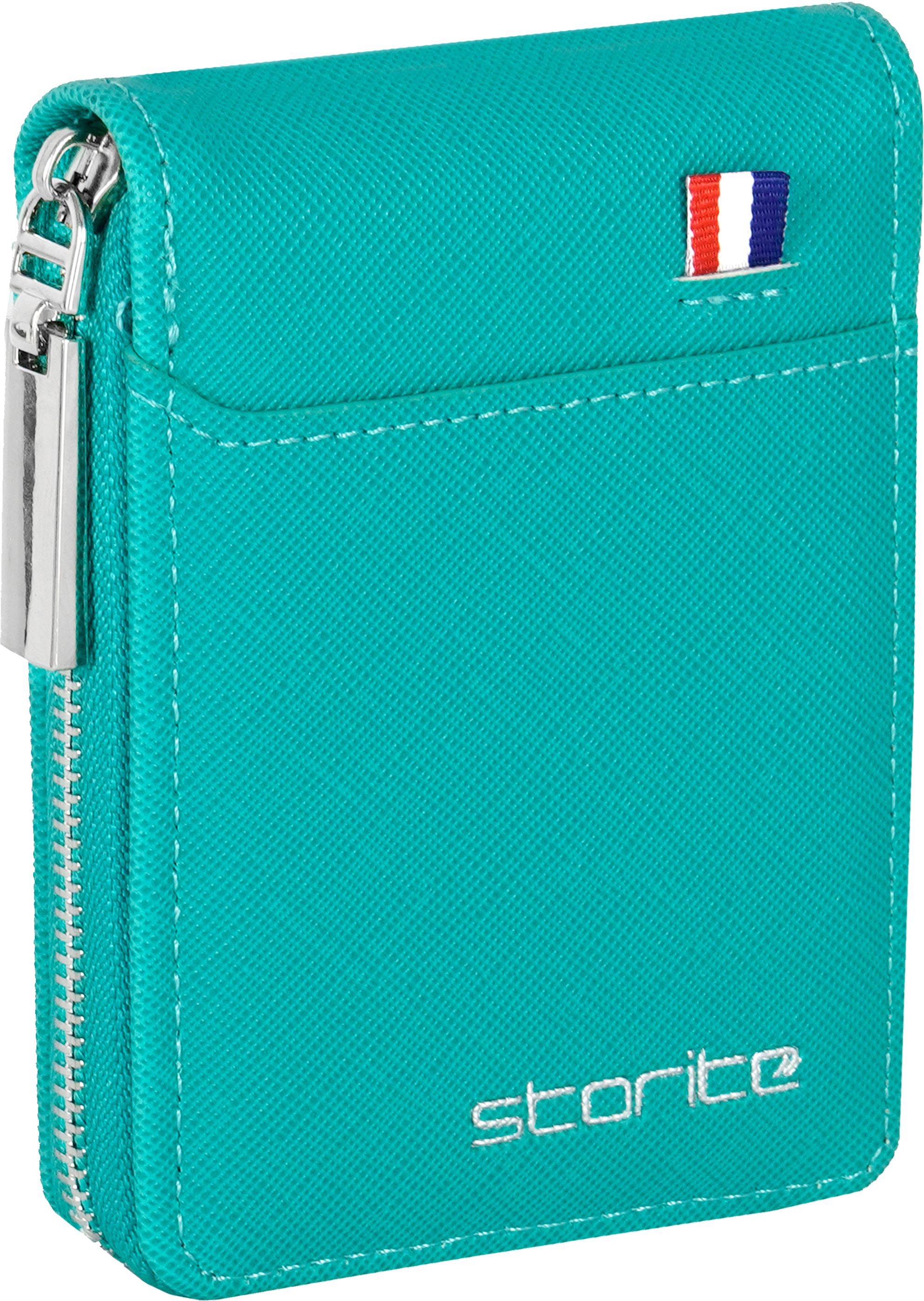 storite Men & Women Casual, Formal, Travel, Trendy Green Artificial Leather Card Holder-picture-17