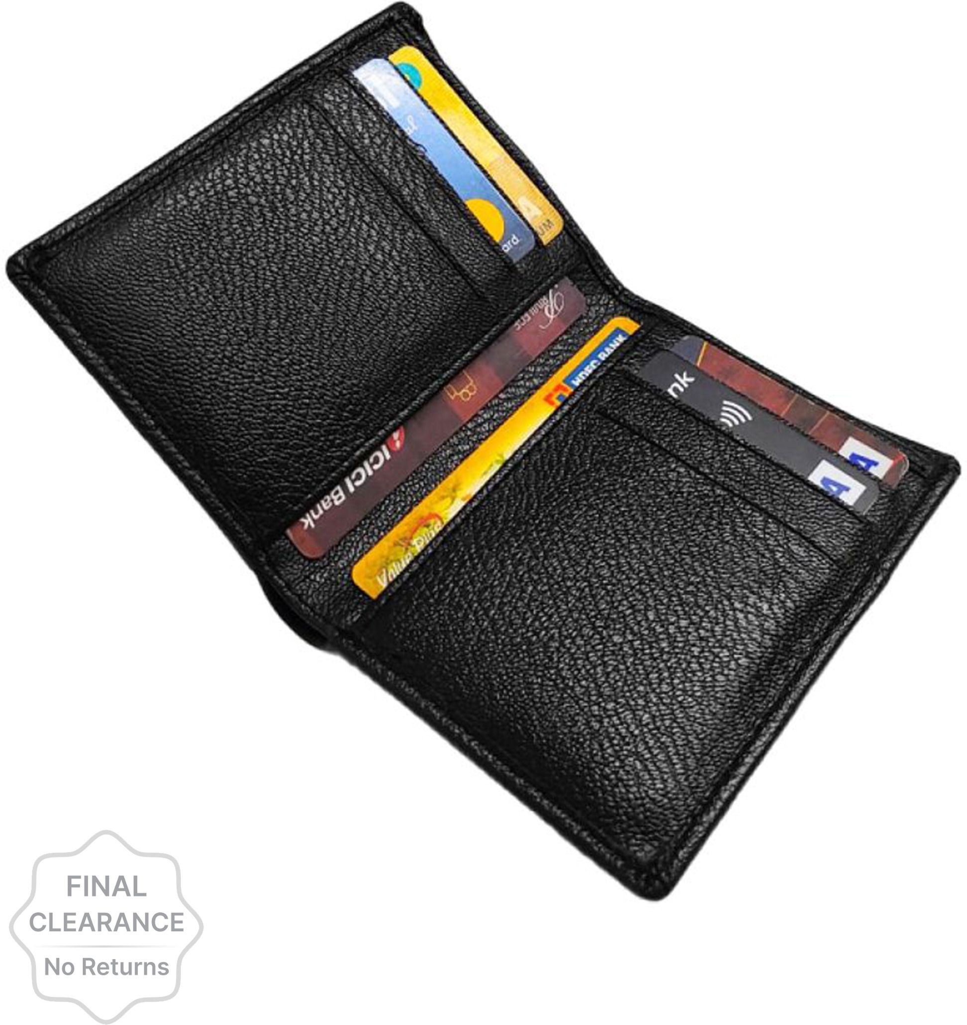 rage gaze Men & Women Black Artificial Leather Card Holder-picture-33