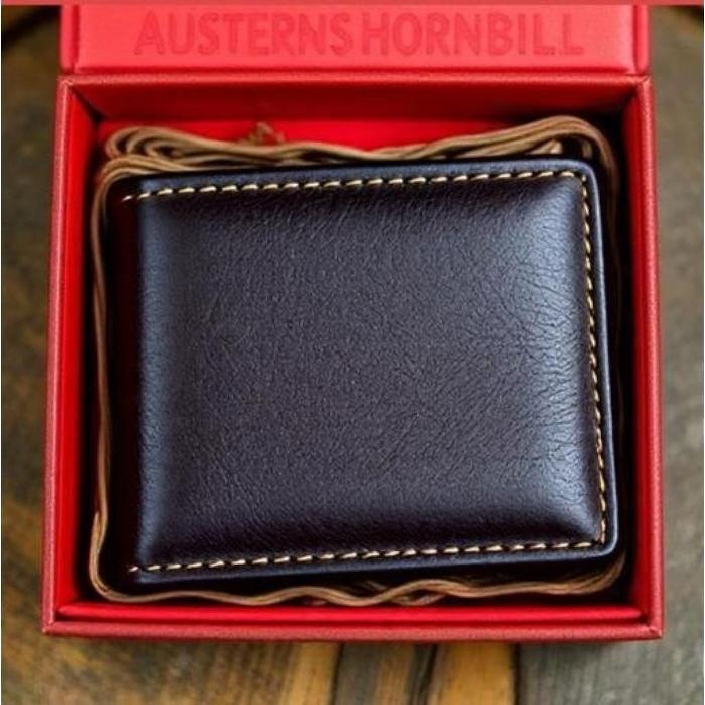 levohide Men Brown Genuine Leather Wallet-picture-1