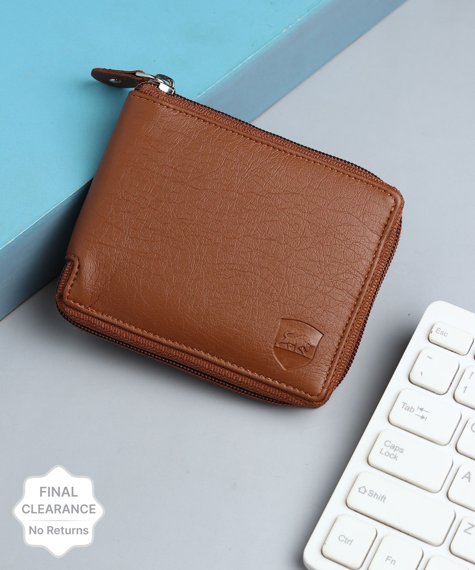 samtroh Men Casual, Ethnic, Evening/Party, Formal, Travel, Trendy Tan Artificial Leather Wallet-picture-35