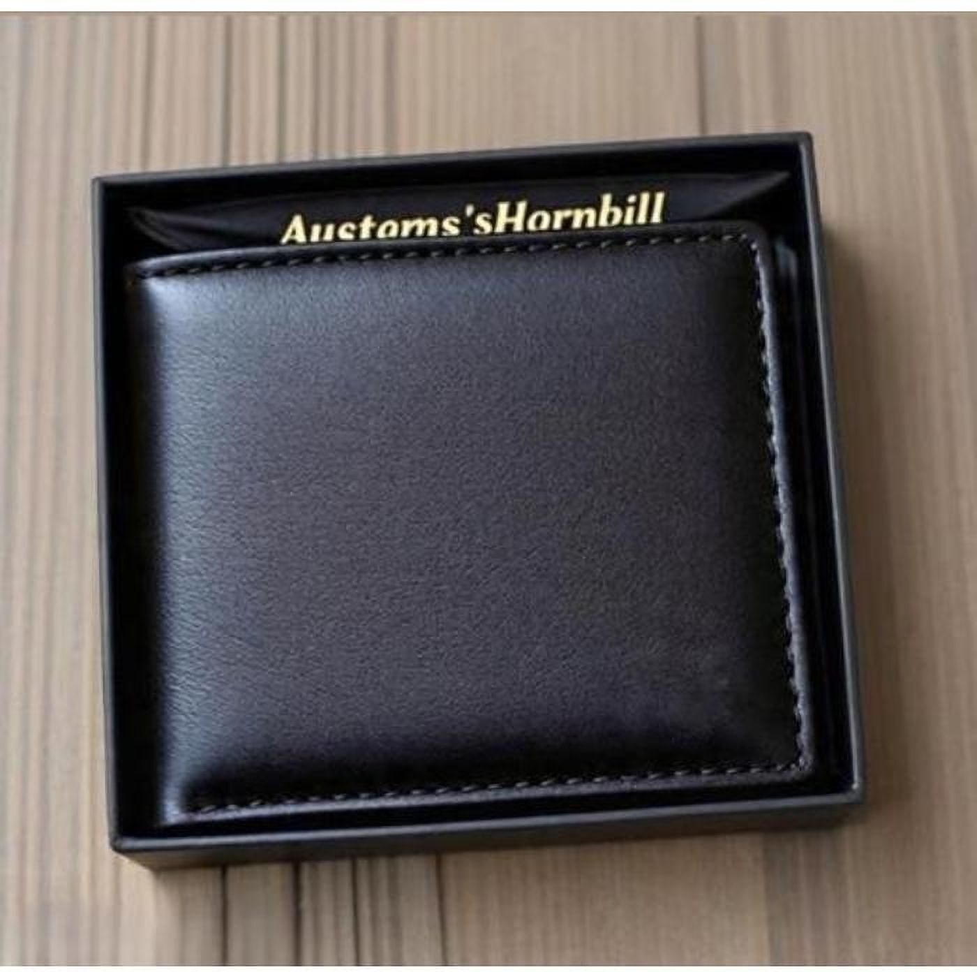 levohide Men Black Genuine Leather Wallet-picture-13