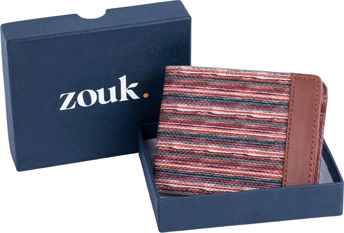 Men Casual Brown Jute Wallet-image-8